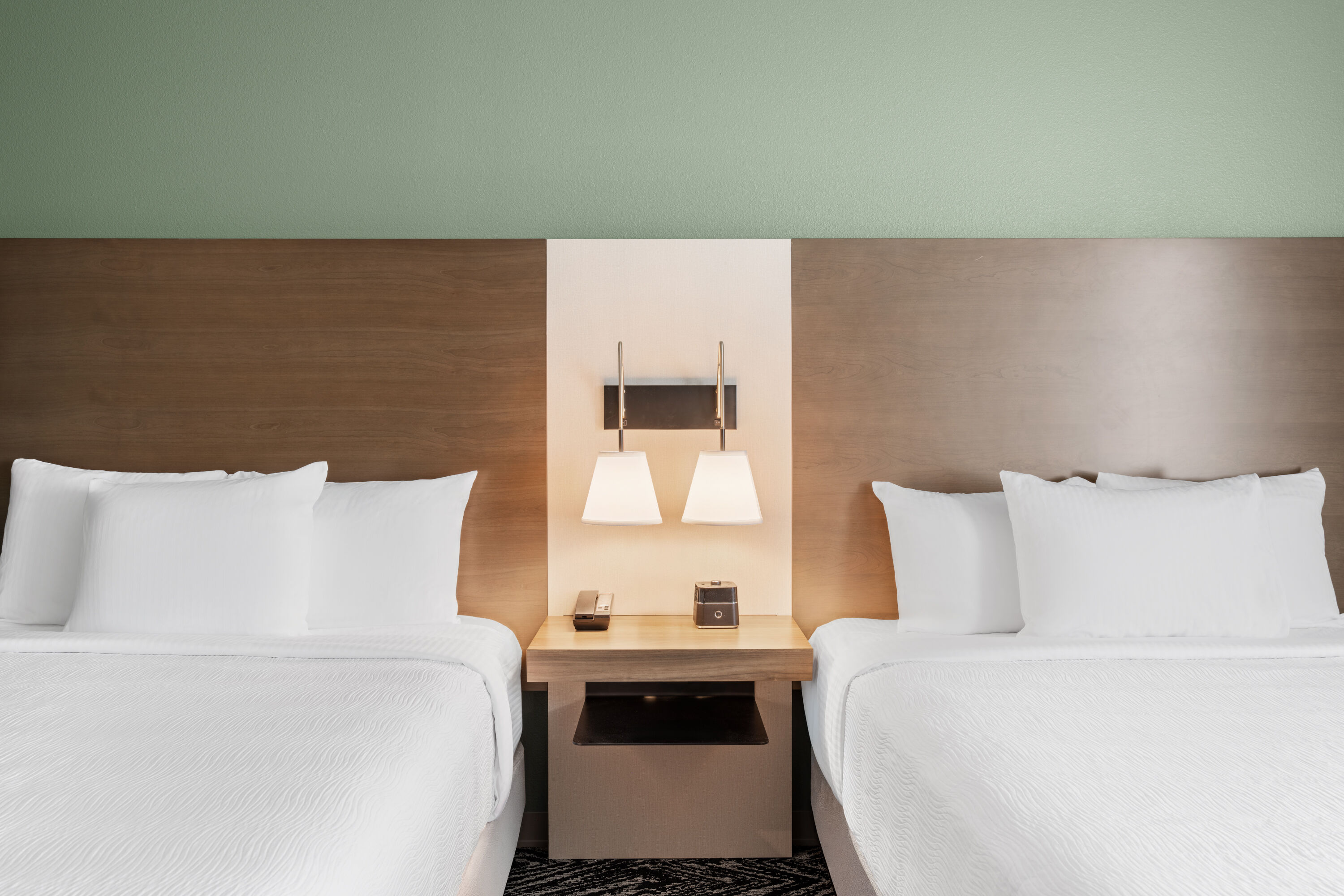 Guest room at the La Quinta Inn & Suites by Wyndham Lincoln in Lincoln, California