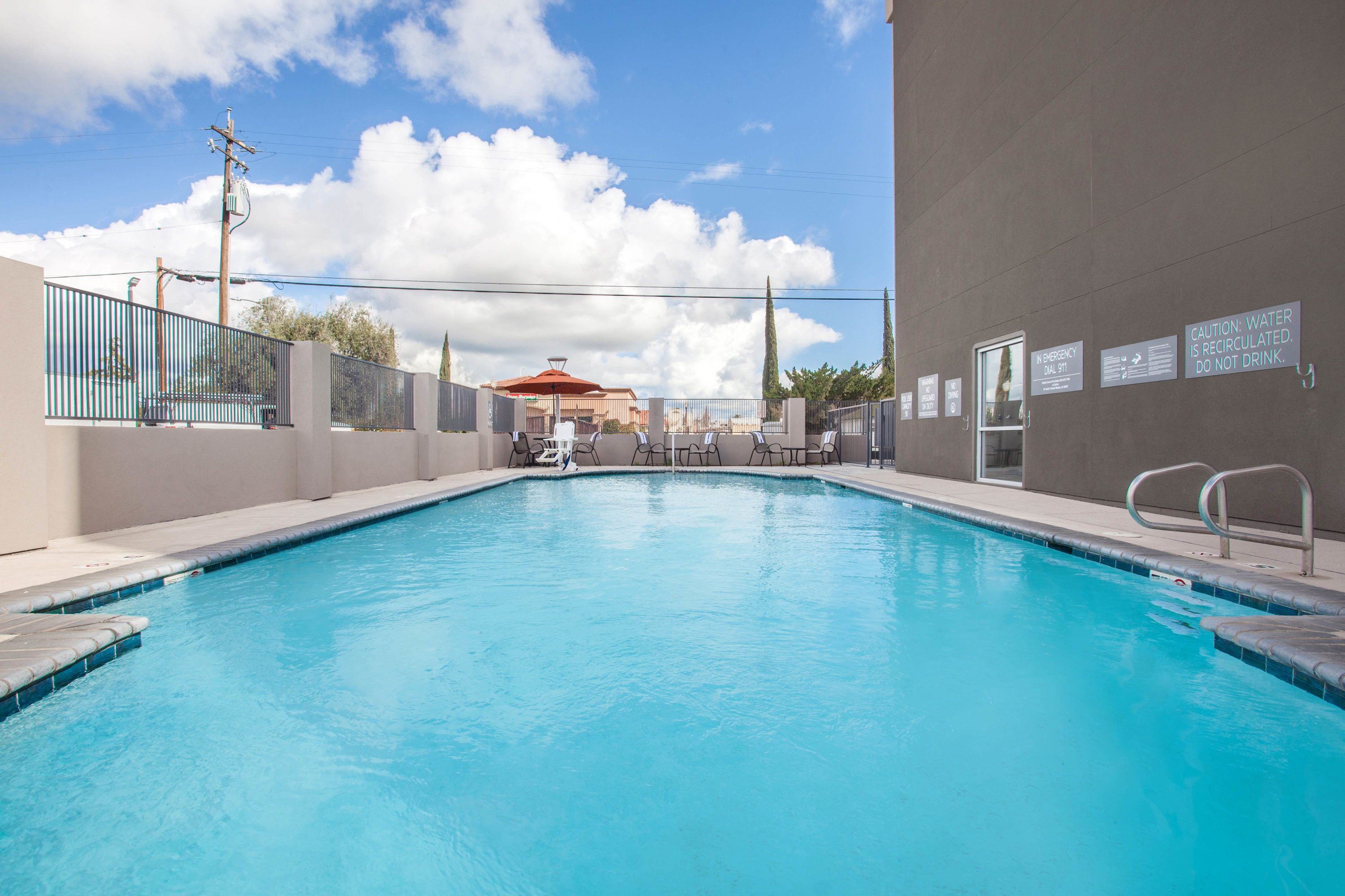 Pool at the La Quinta Inn & Suites by Wyndham Madera in Madera, California