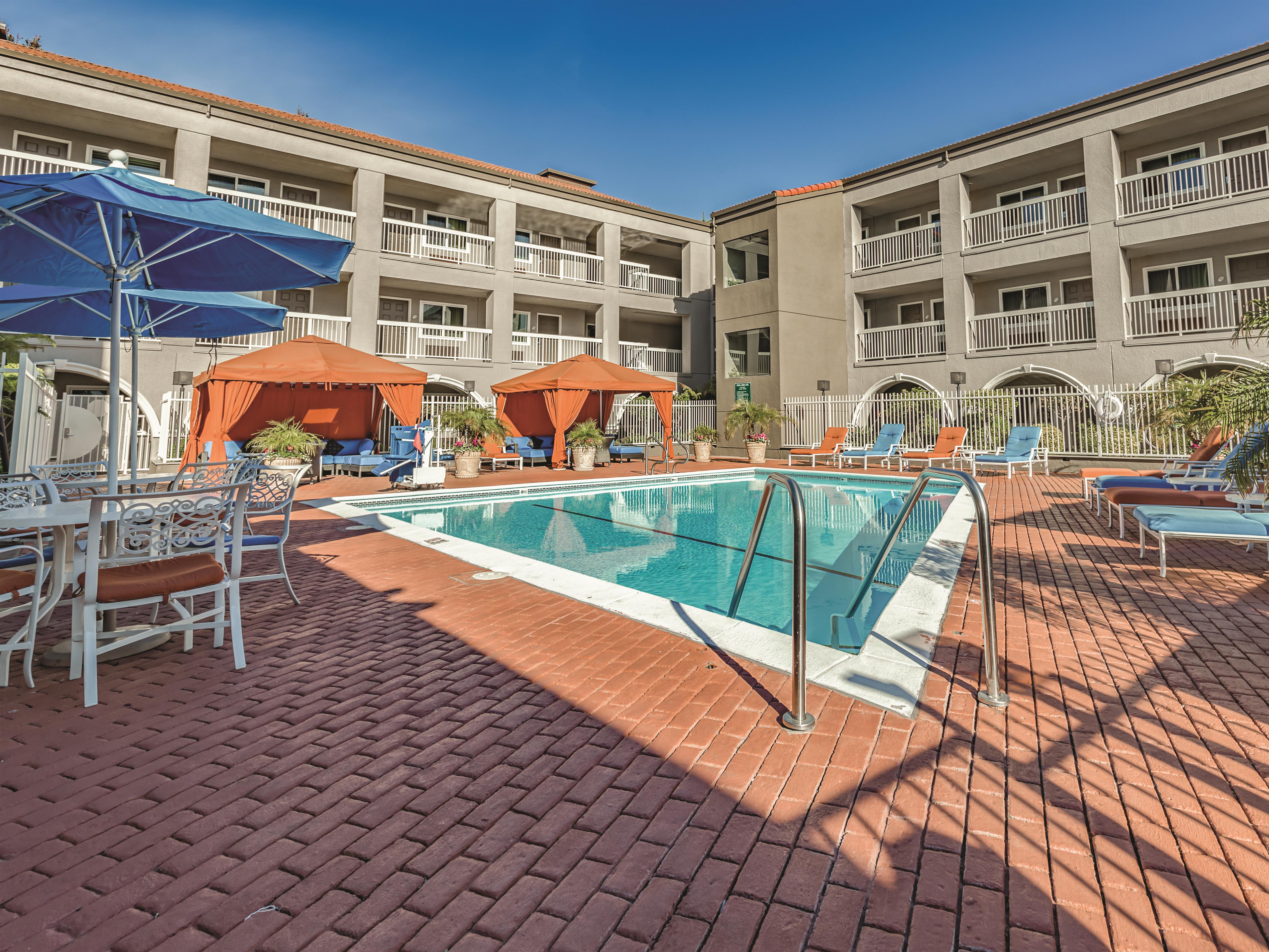 Pool at the La Quinta Inn & Suites by Wyndham San Francisco Airport West in Millbrae, California