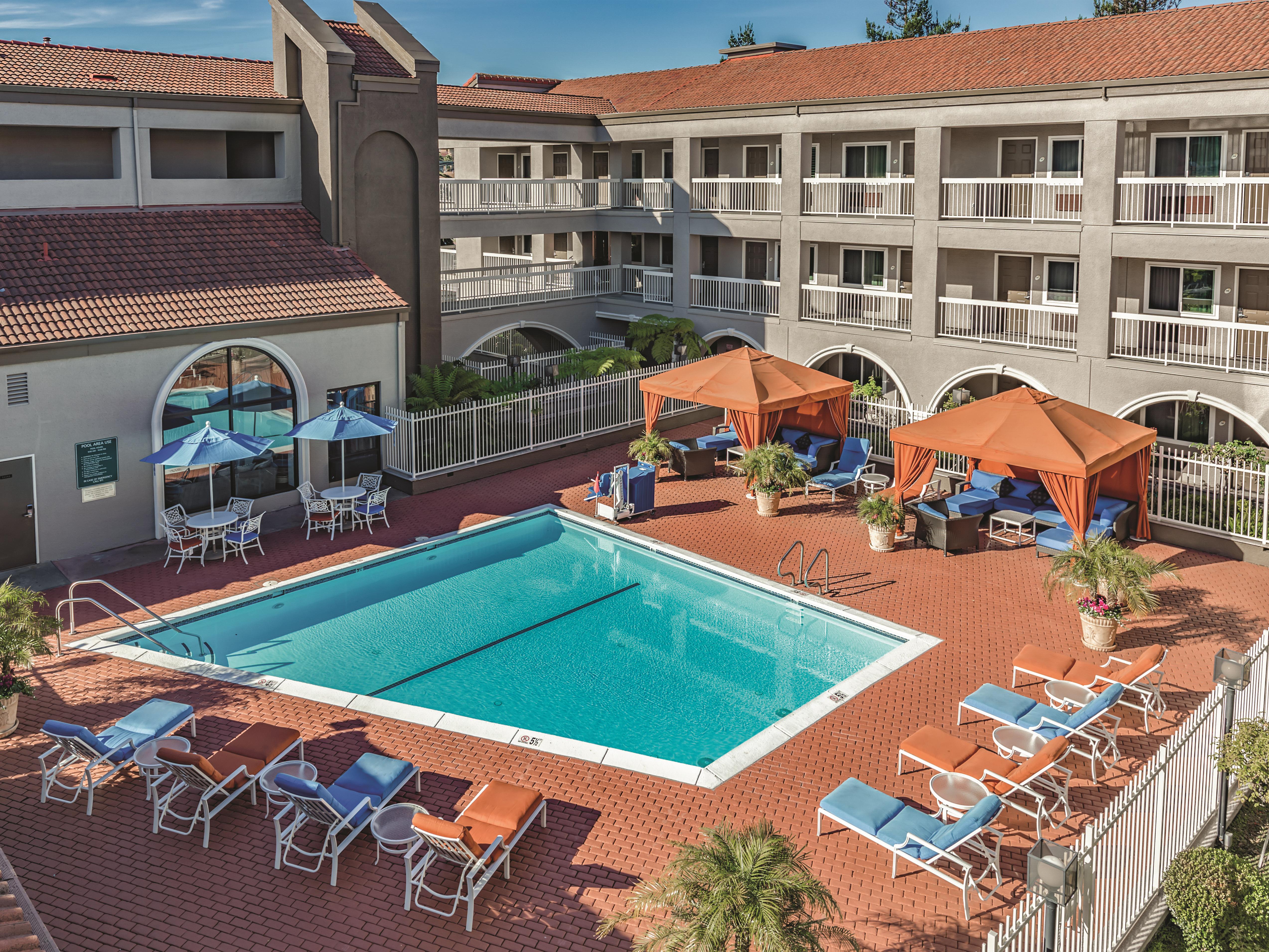 Pool at the La Quinta Inn & Suites by Wyndham San Francisco Airport West in Millbrae, California
