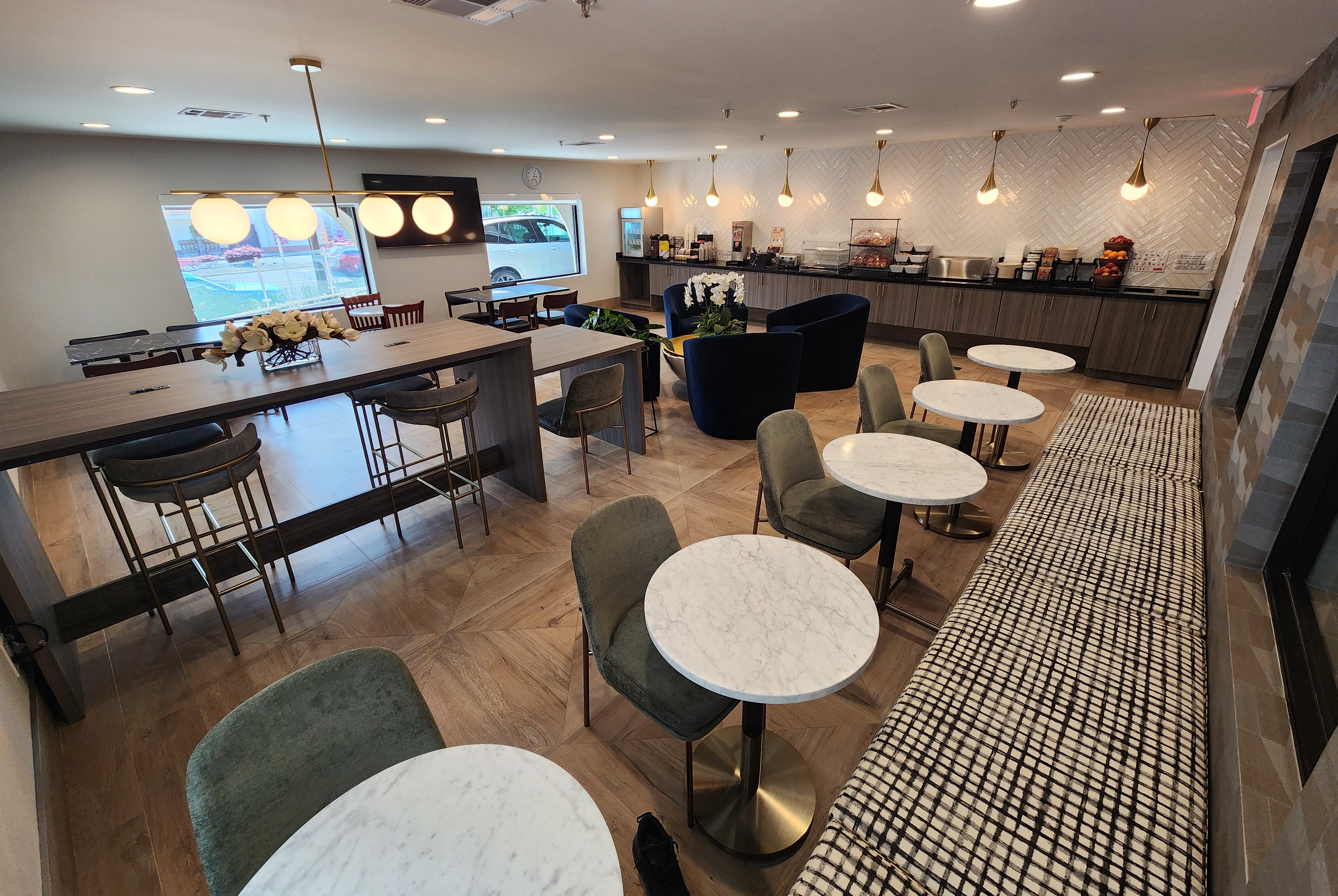 Free breakfast at La Quinta Inn & Suites by Wyndham San Francisco Airport West in Millbrae, California