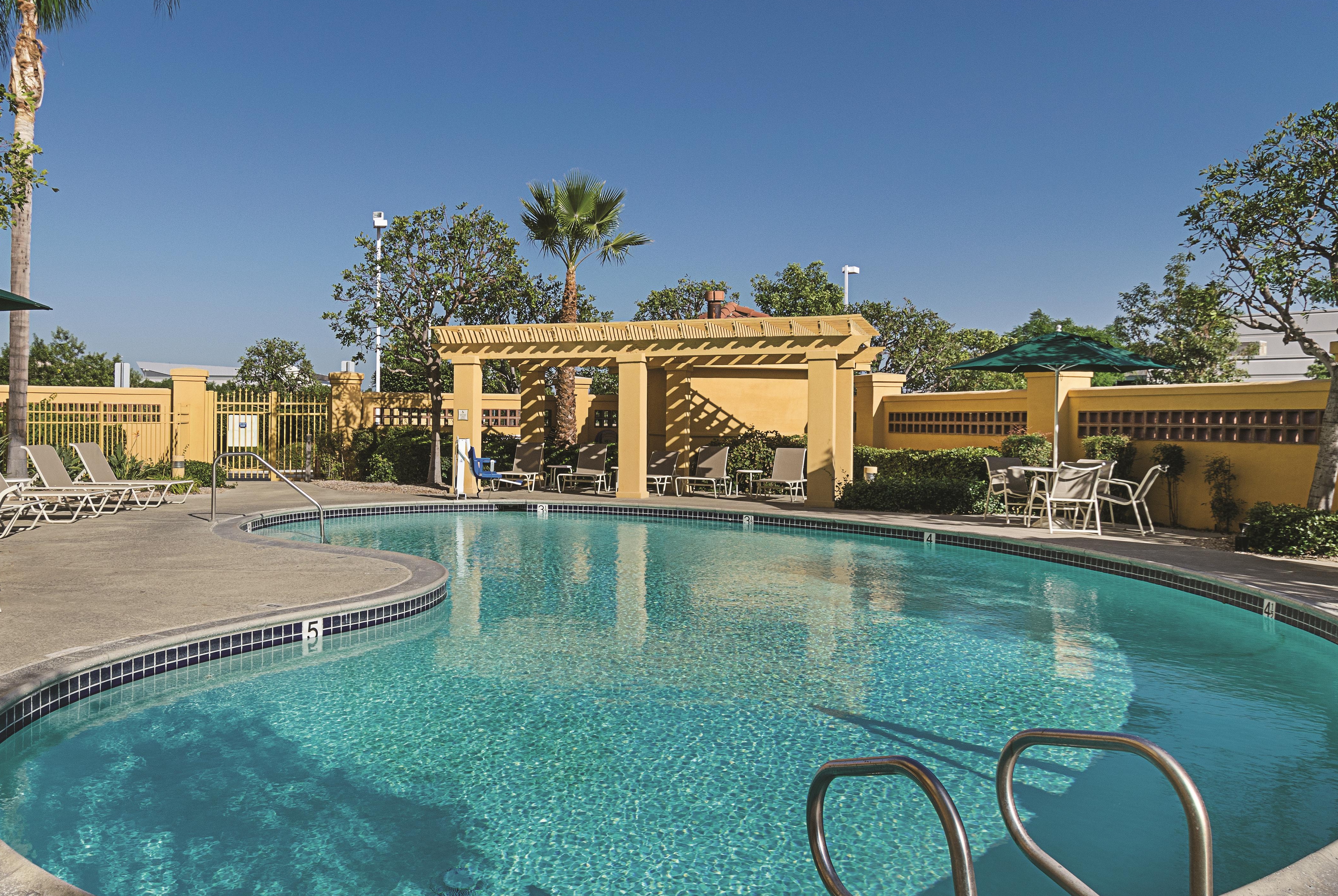 Pool at the La Quinta Inn & Suites by Wyndham Ontario Airport in Ontario, California