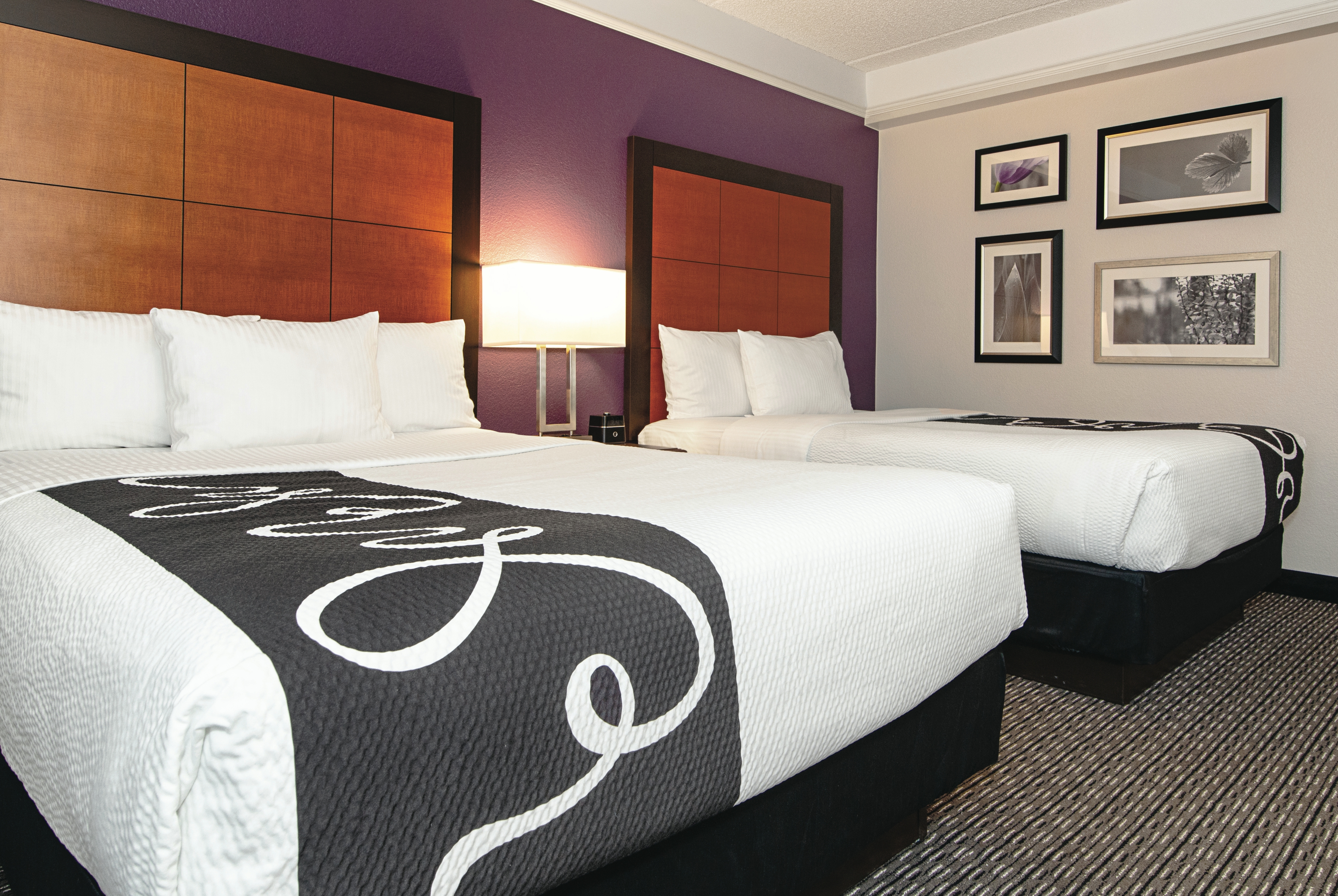 Guest room at the La Quinta Inn & Suites by Wyndham Ontario Airport in Ontario, California