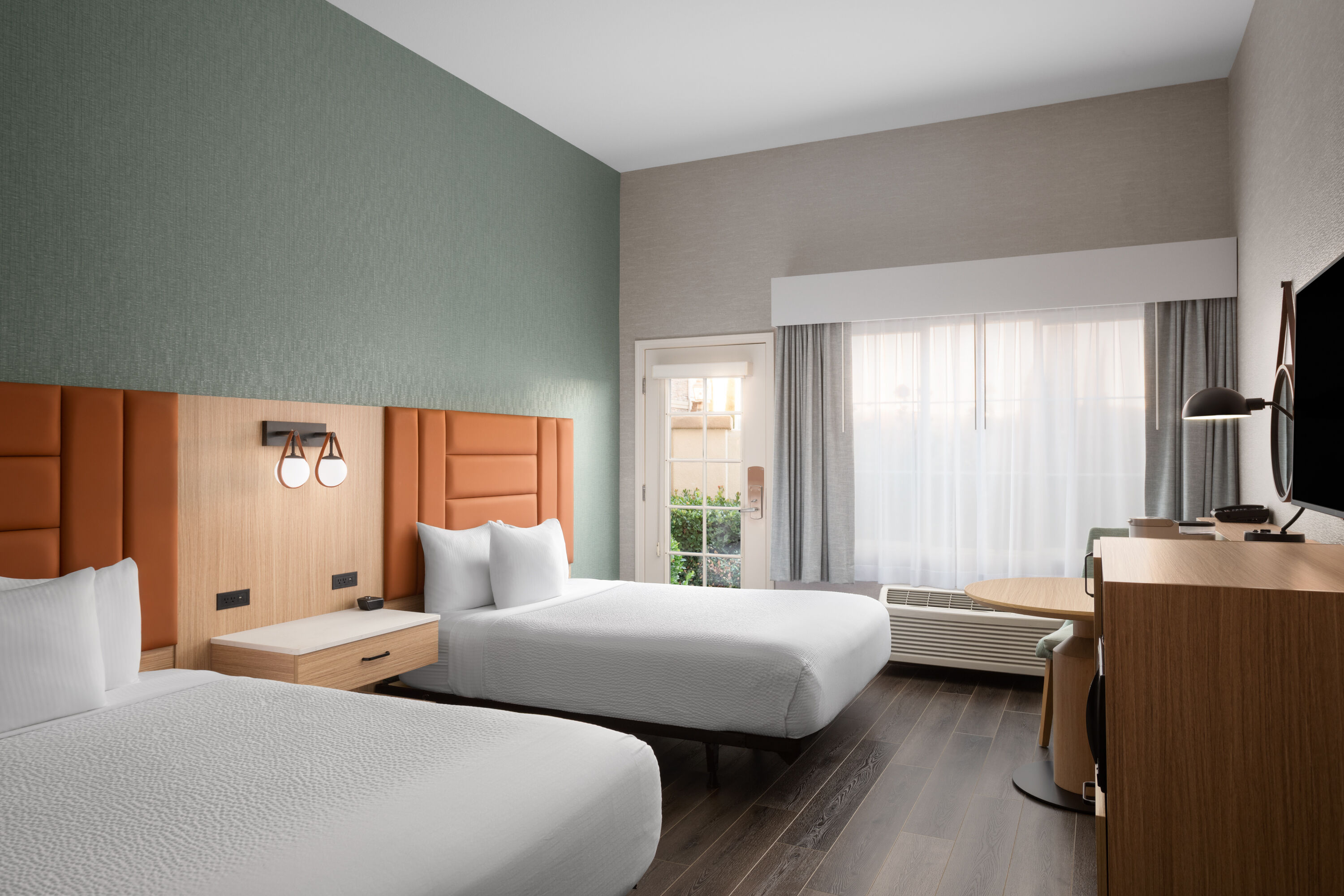 Guest room at the La Quinta Inn & Suites by Wyndham Paso Robles in Paso Robles, California