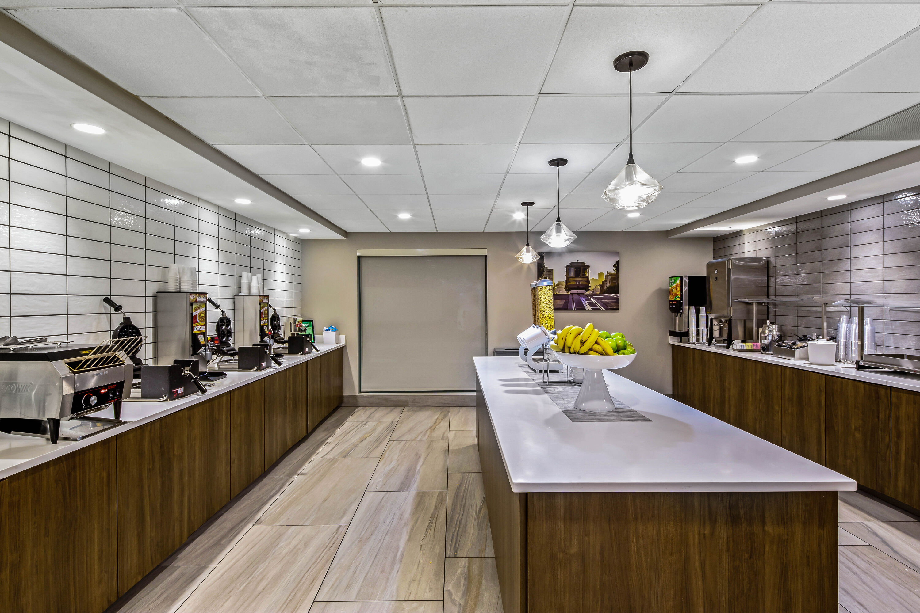 Free breakfast at La Quinta Inn & Suites by Wyndham San Francisco Airport N in S. San Francisco, California