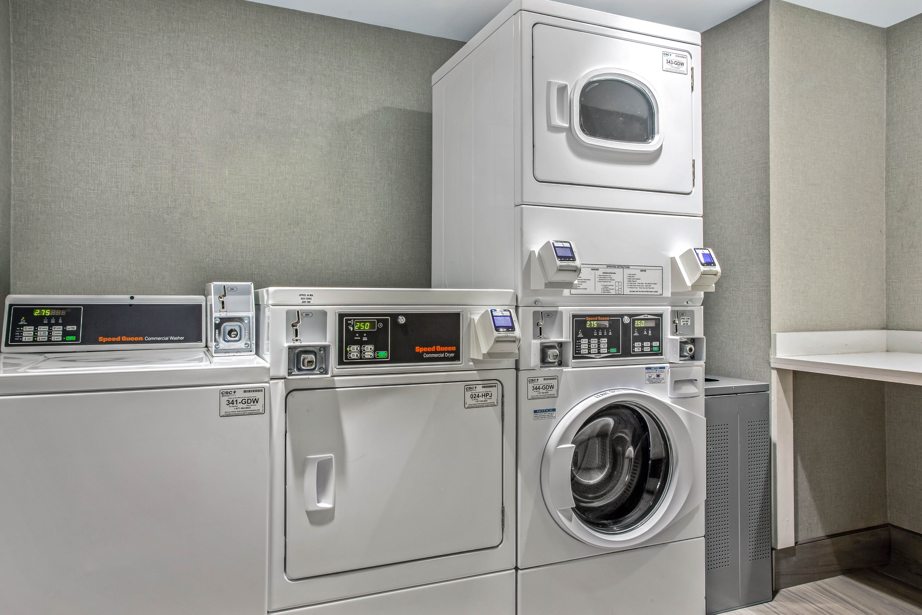 Laundry facilities at La Quinta Inn & Suites by Wyndham San Francisco Airport N in S. San Francisco, California