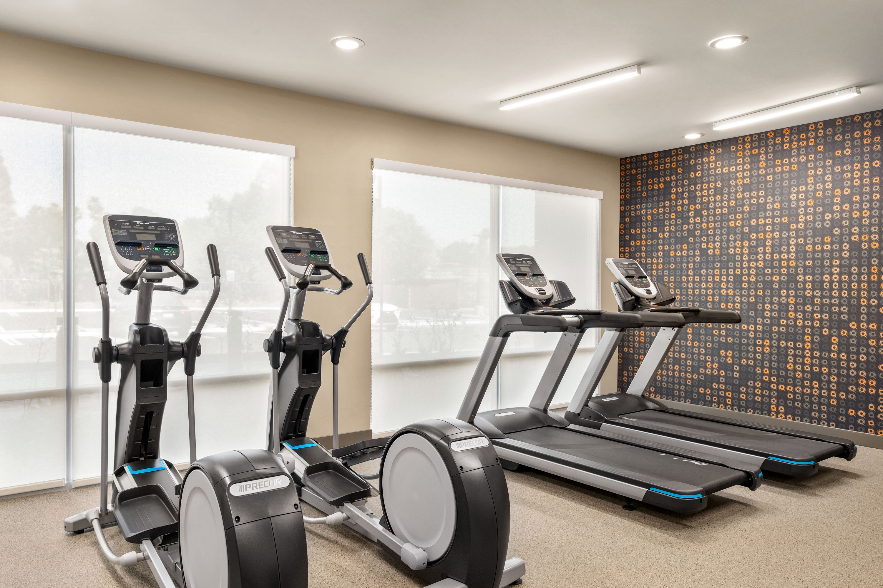 Fitness room at La Quinta Inn & Suites by Wyndham San Bernardino in San Bernardino, California