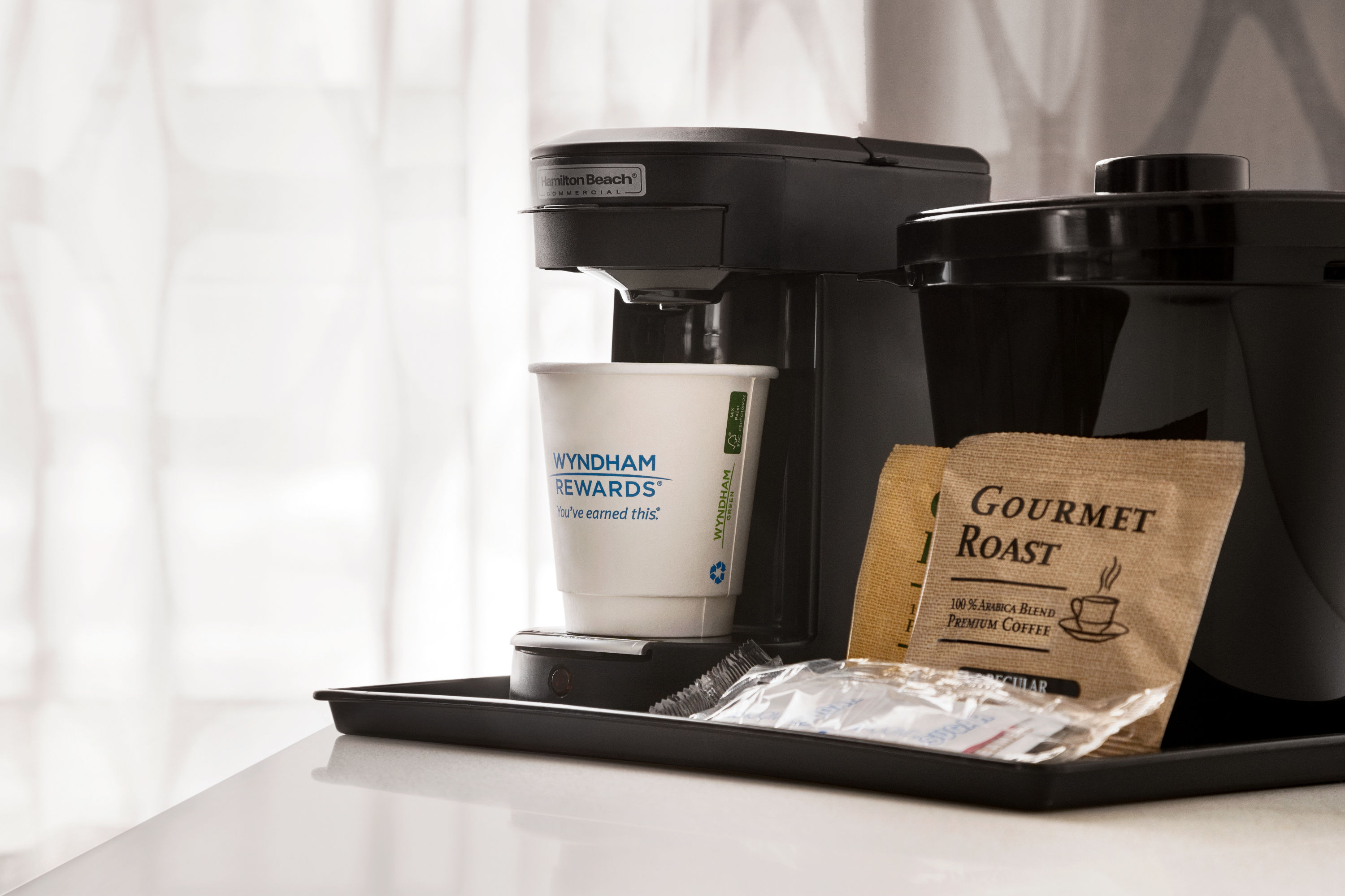 Guest room at the La Quinta Inn & Suites by Wyndham San Bernardino in San Bernardino, California