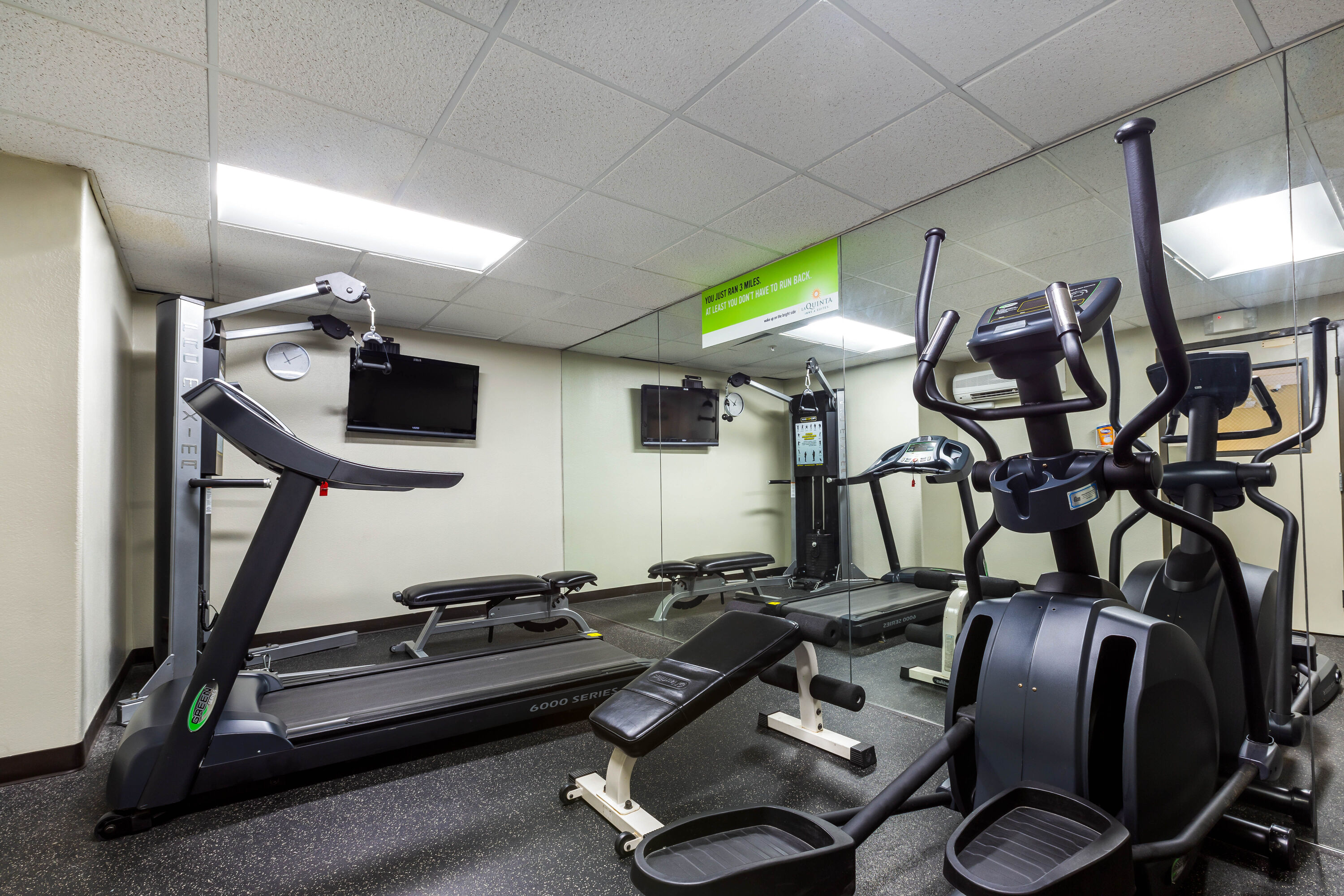 Fitness room at La Quinta Inn & Suites by Wyndham San Diego Mission Bay in San Diego, California