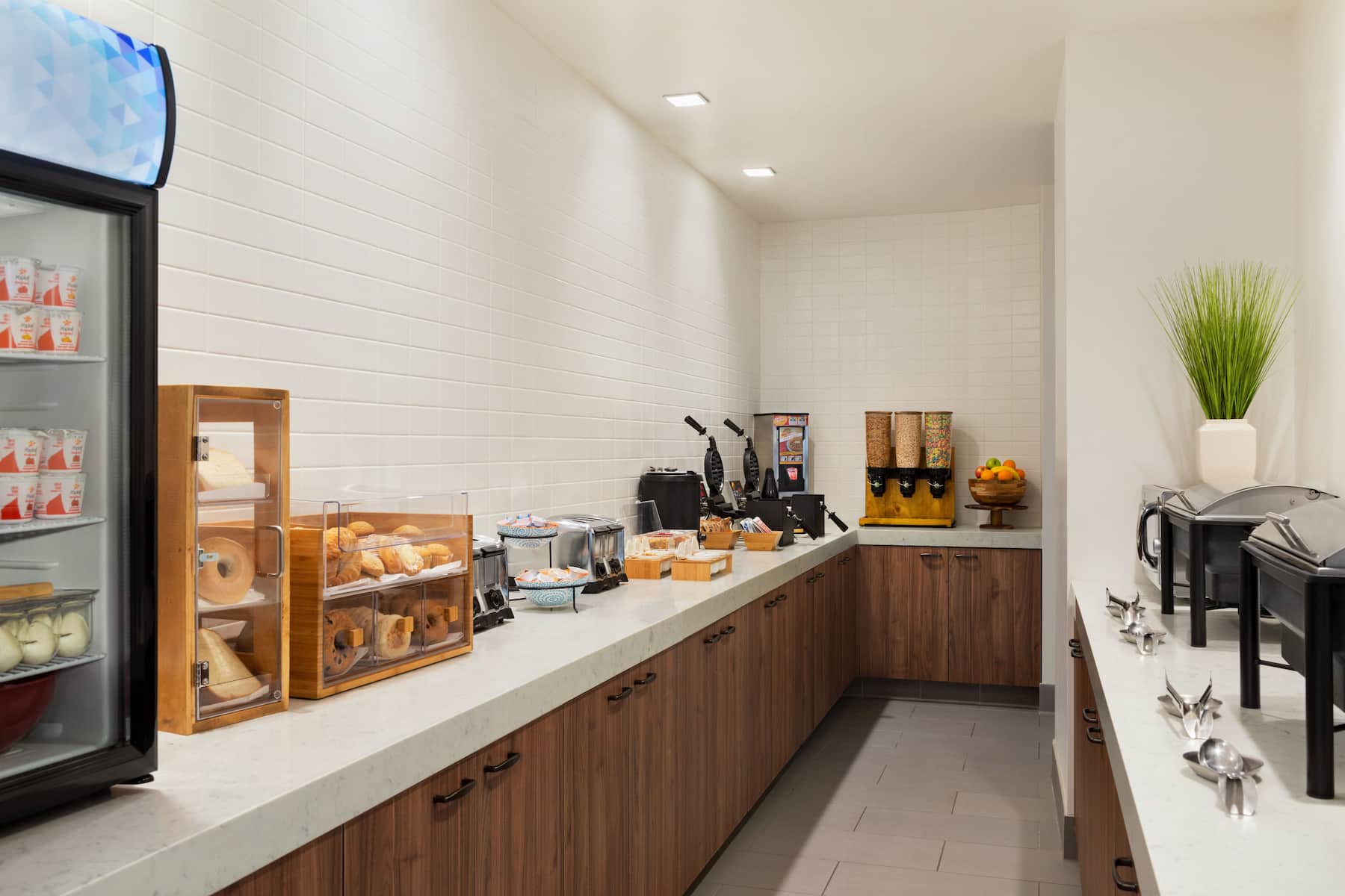 Free breakfast at La Quinta Inn & Suites by Wyndham San Luis Obispo Downtown in San Luis Obispo, California