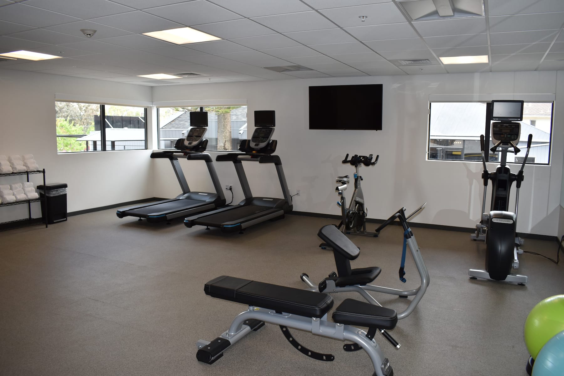 Health club at La Quinta Inn & Suites by Wyndham San Luis Obispo Downtown in San Luis Obispo, California