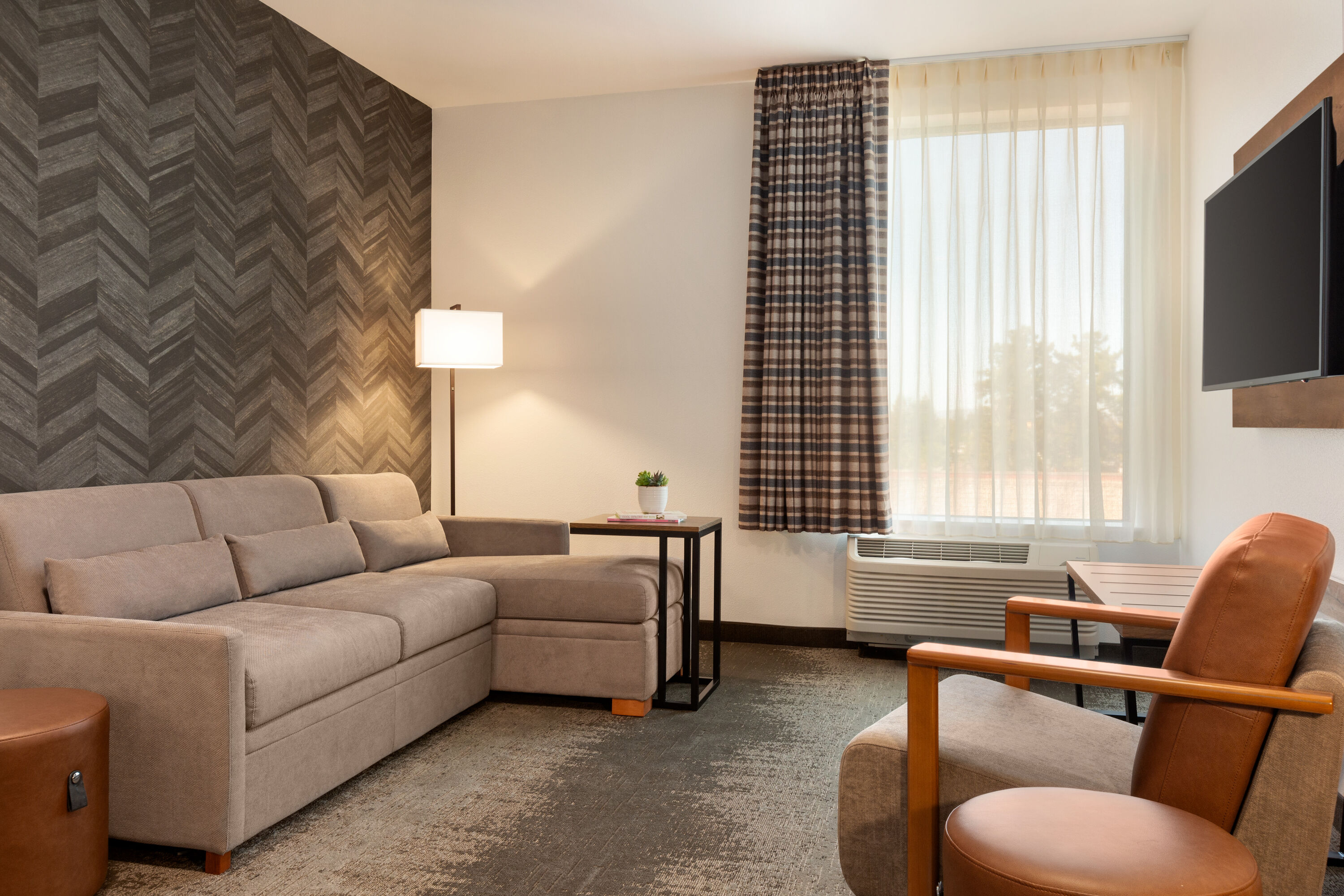 Guest room at the La Quinta Inn & Suites by Wyndham Santa Rosa Sonoma in Santa Rosa, California