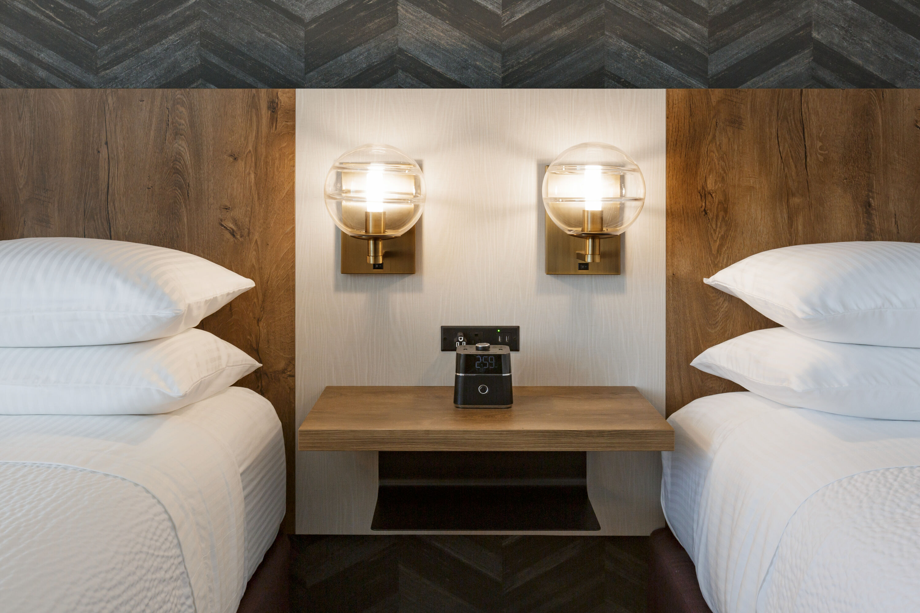 Guest room at the La Quinta Inn & Suites by Wyndham Santa Rosa Sonoma in Santa Rosa, California