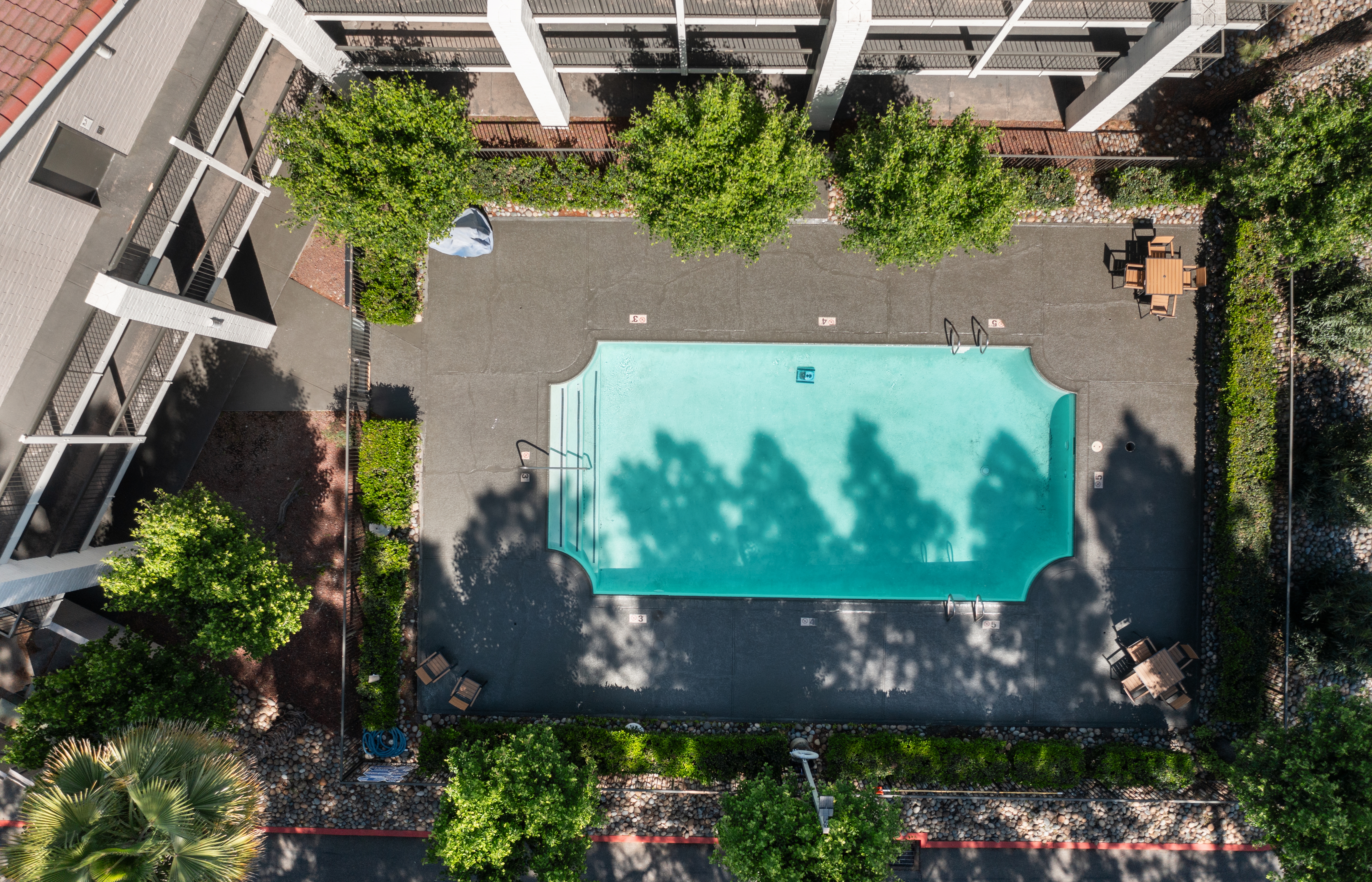 Pool at the La Quinta Inn by Wyndham Stockton in Stockton, California