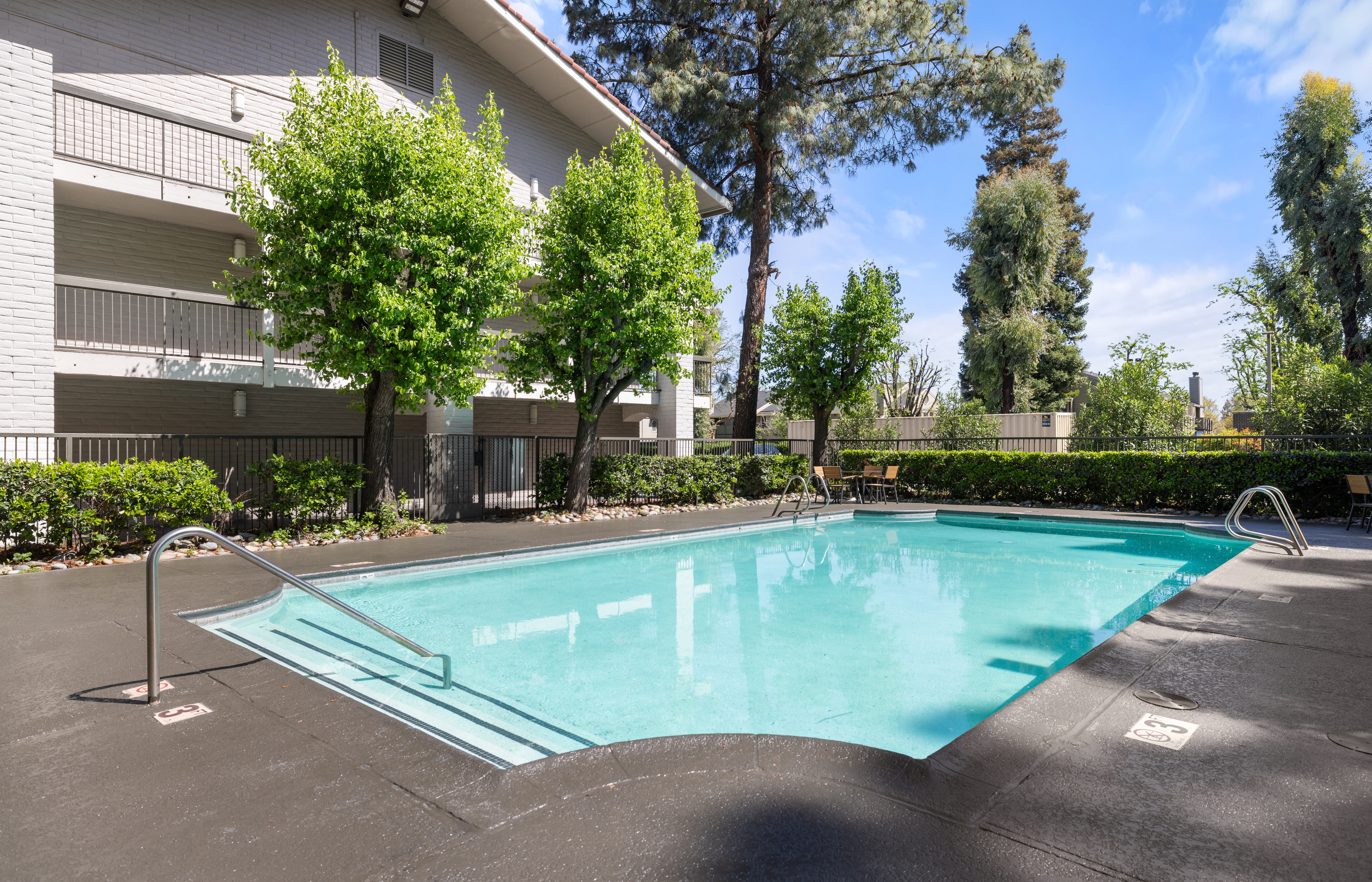 Pool at the La Quinta Inn by Wyndham Stockton in Stockton, California