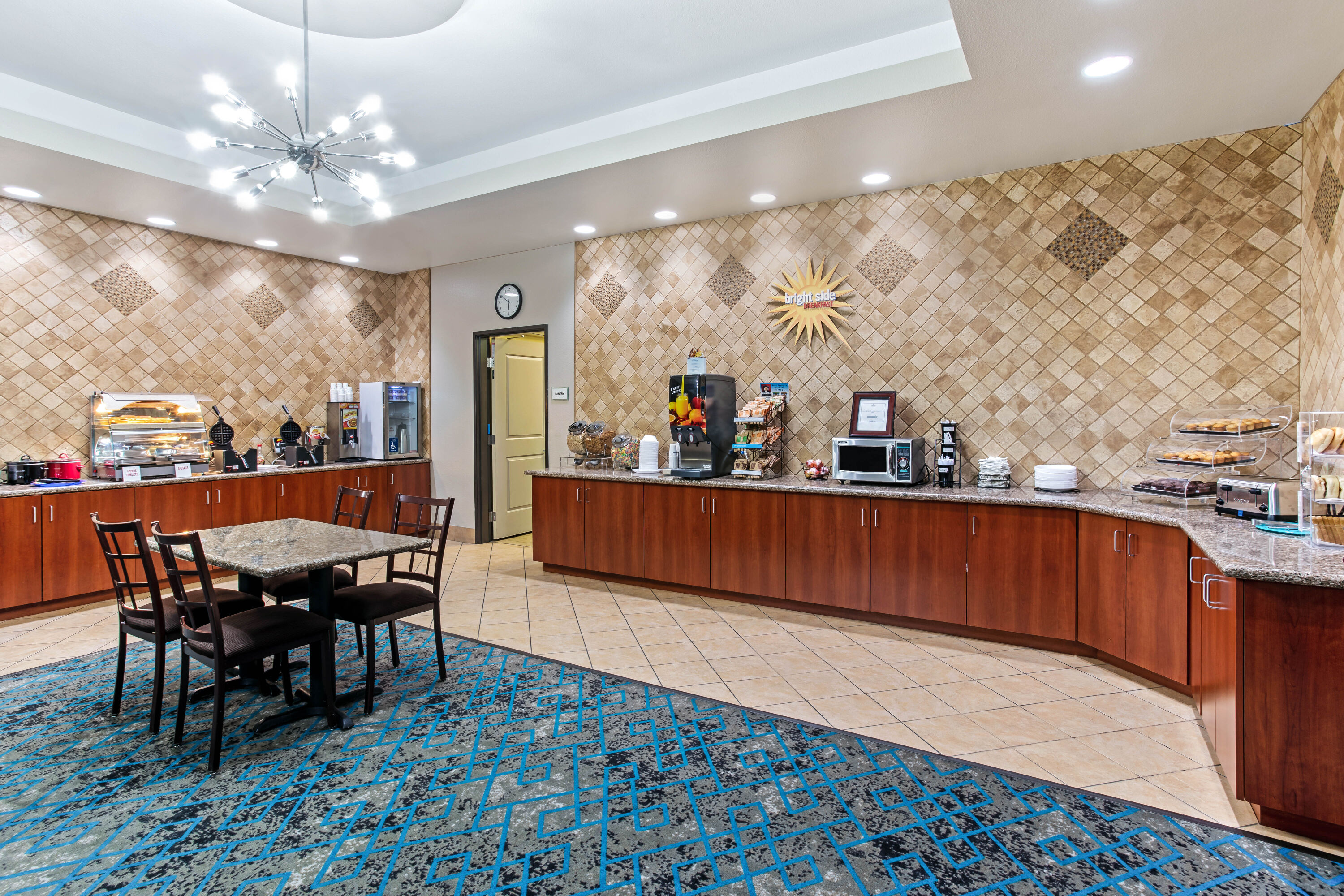 Free breakfast at La Quinta Inn & Suites by Wyndham Denver Gateway Park in Denver, Colorado