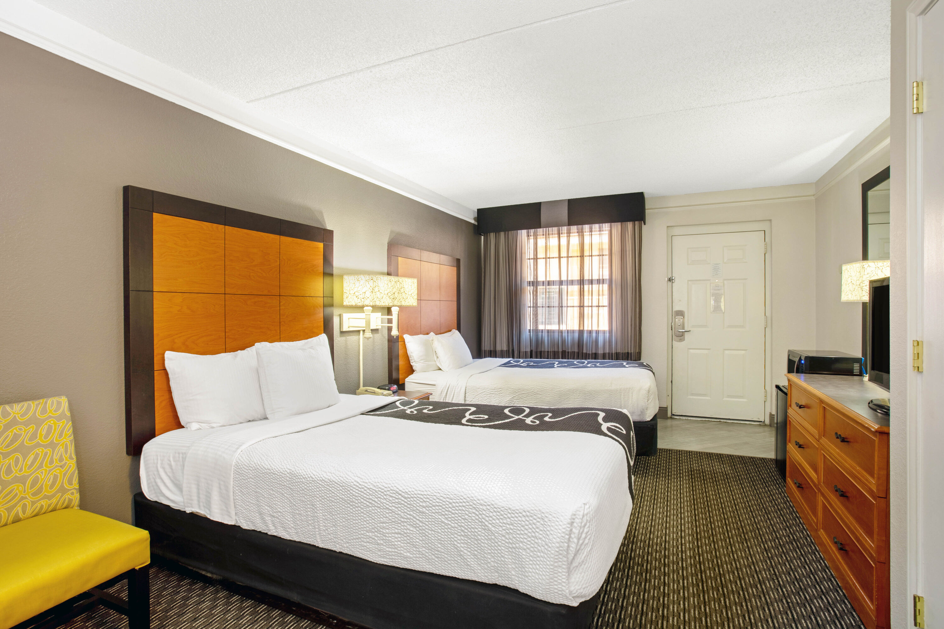Guest room at the La Quinta Inn by Wyndham Denver Golden in Golden, Colorado