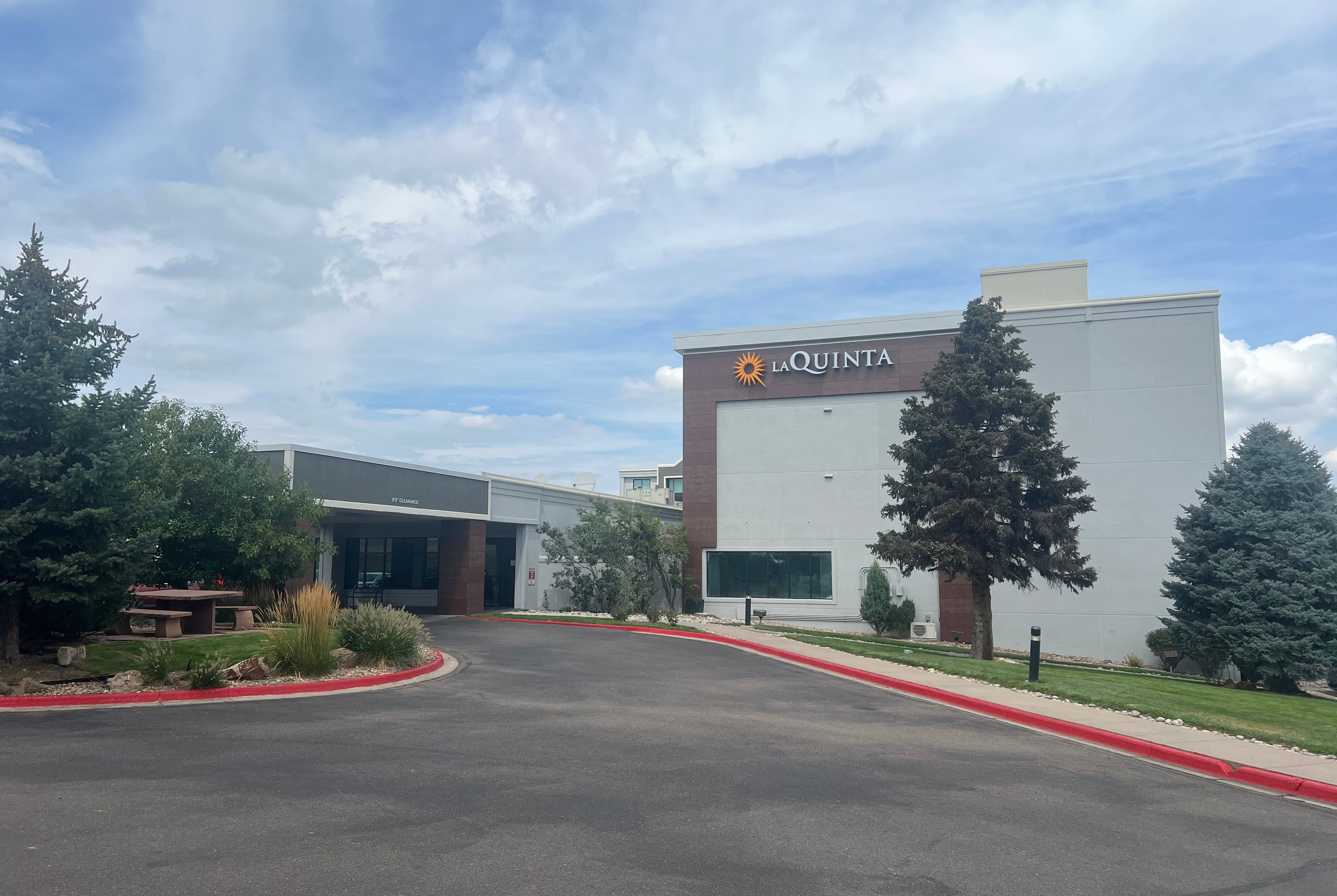 Exterior of La Quinta by Wyndham Denver Englewood Tech Center hotel in Greenwood Village, Colorado