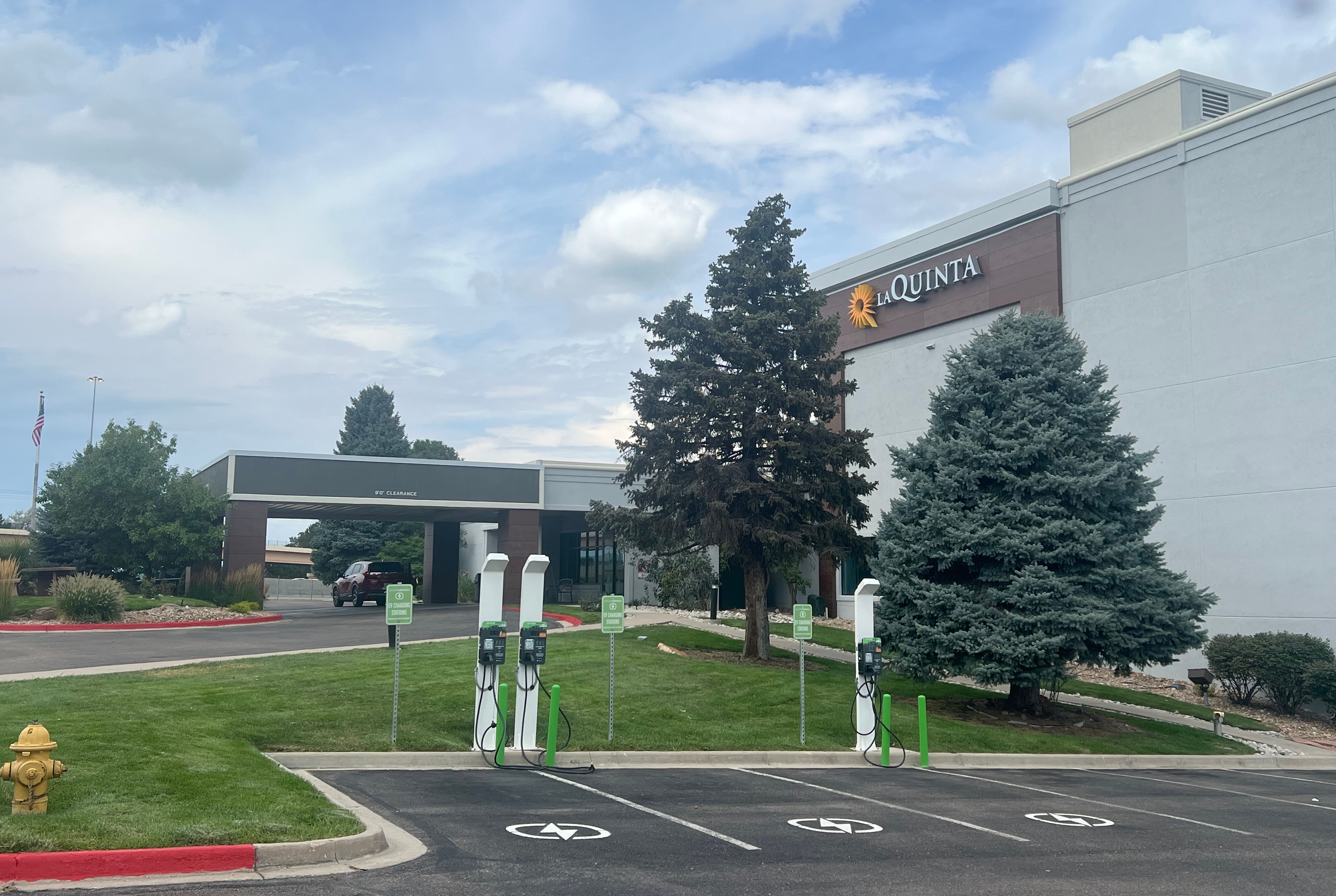 Exterior of La Quinta by Wyndham Denver Englewood Tech Center hotel in Greenwood Village, Colorado