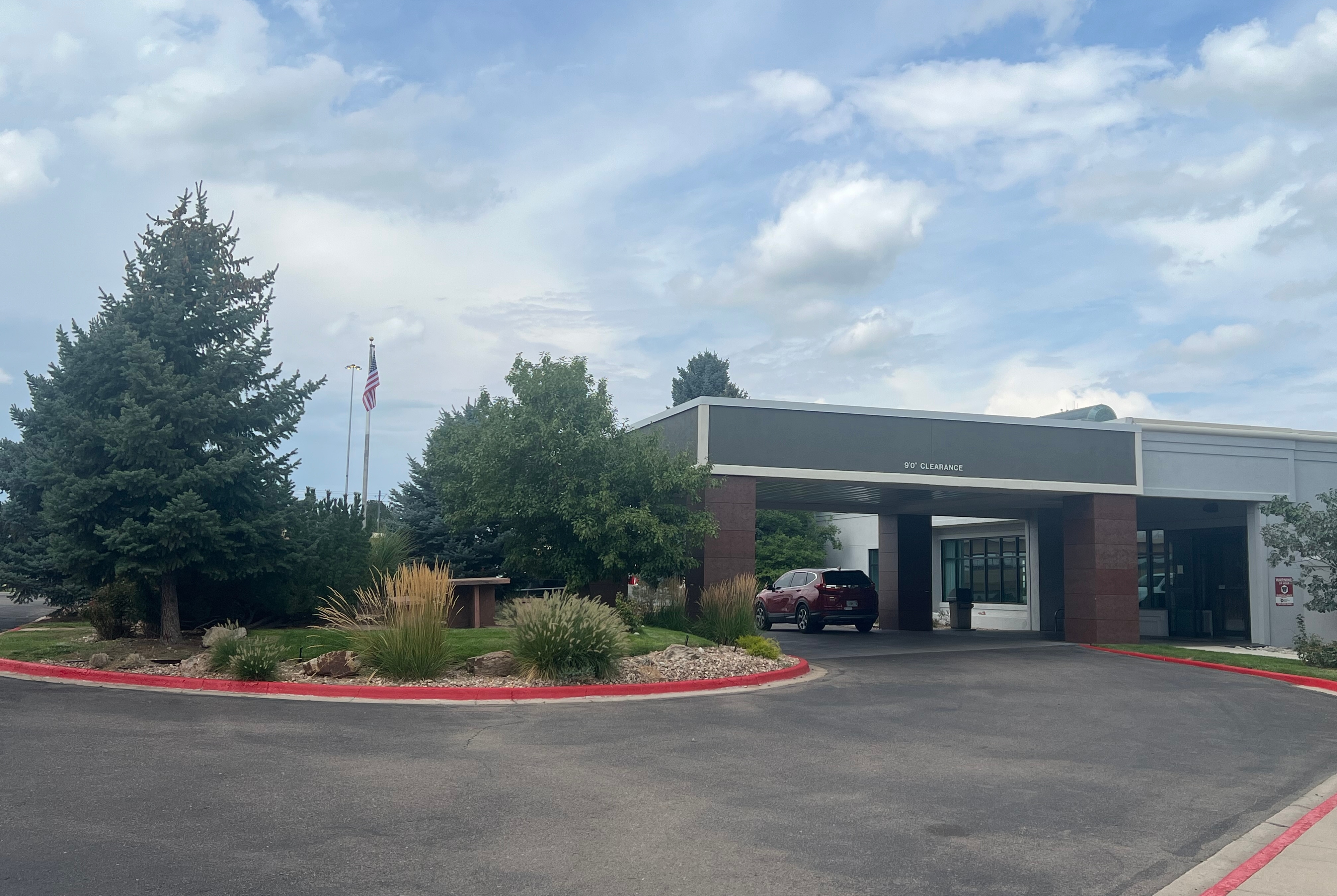 Exterior of La Quinta by Wyndham Denver Englewood Tech Center hotel in Greenwood Village, Colorado