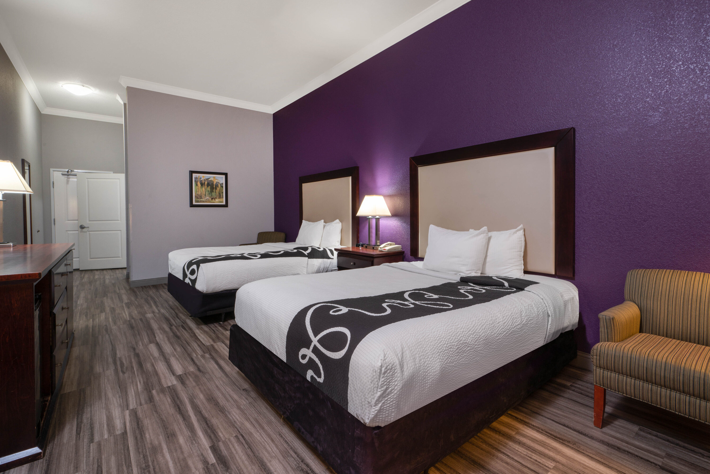 Guest room at the La Quinta Inn & Suites by Wyndham Loveland/Estes Park in Loveland, Colorado