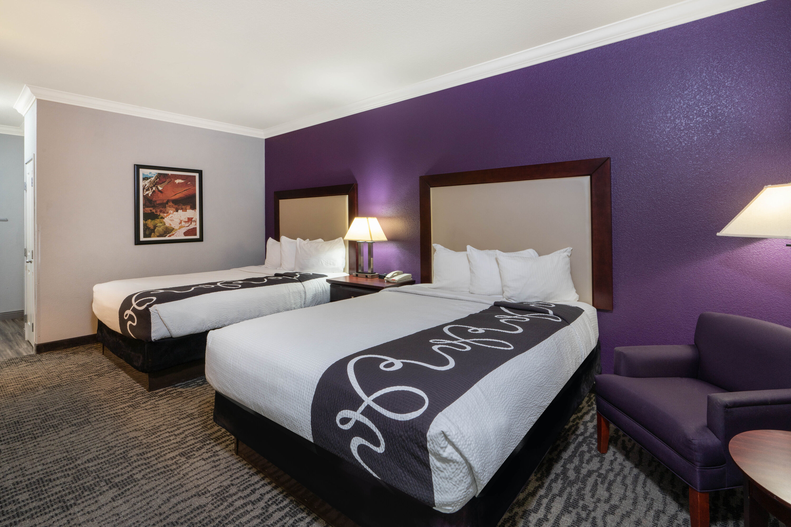 Guest room at the La Quinta Inn & Suites by Wyndham Loveland/Estes Park in Loveland, Colorado