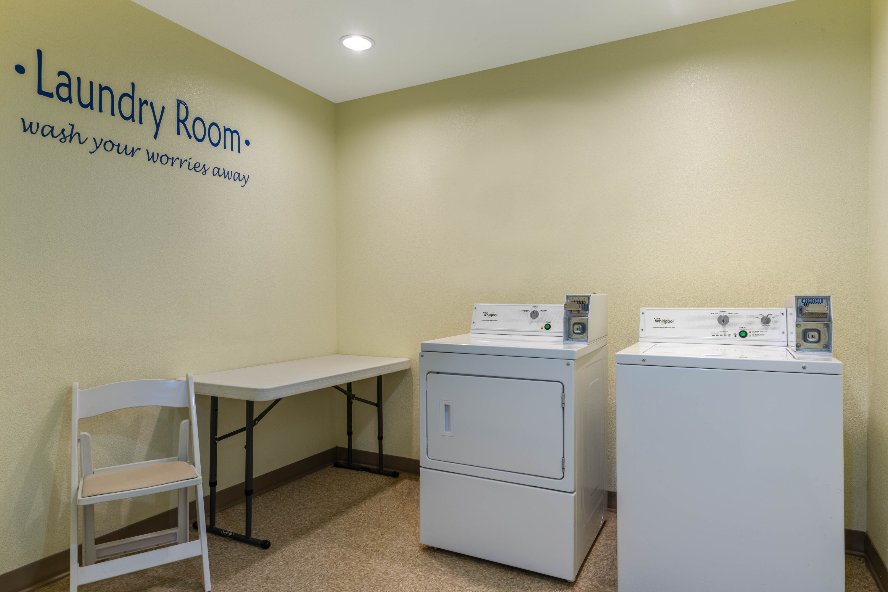 Laundry facilities at La Quinta Inn & Suites by Wyndham Loveland/Estes Park in Loveland, Colorado