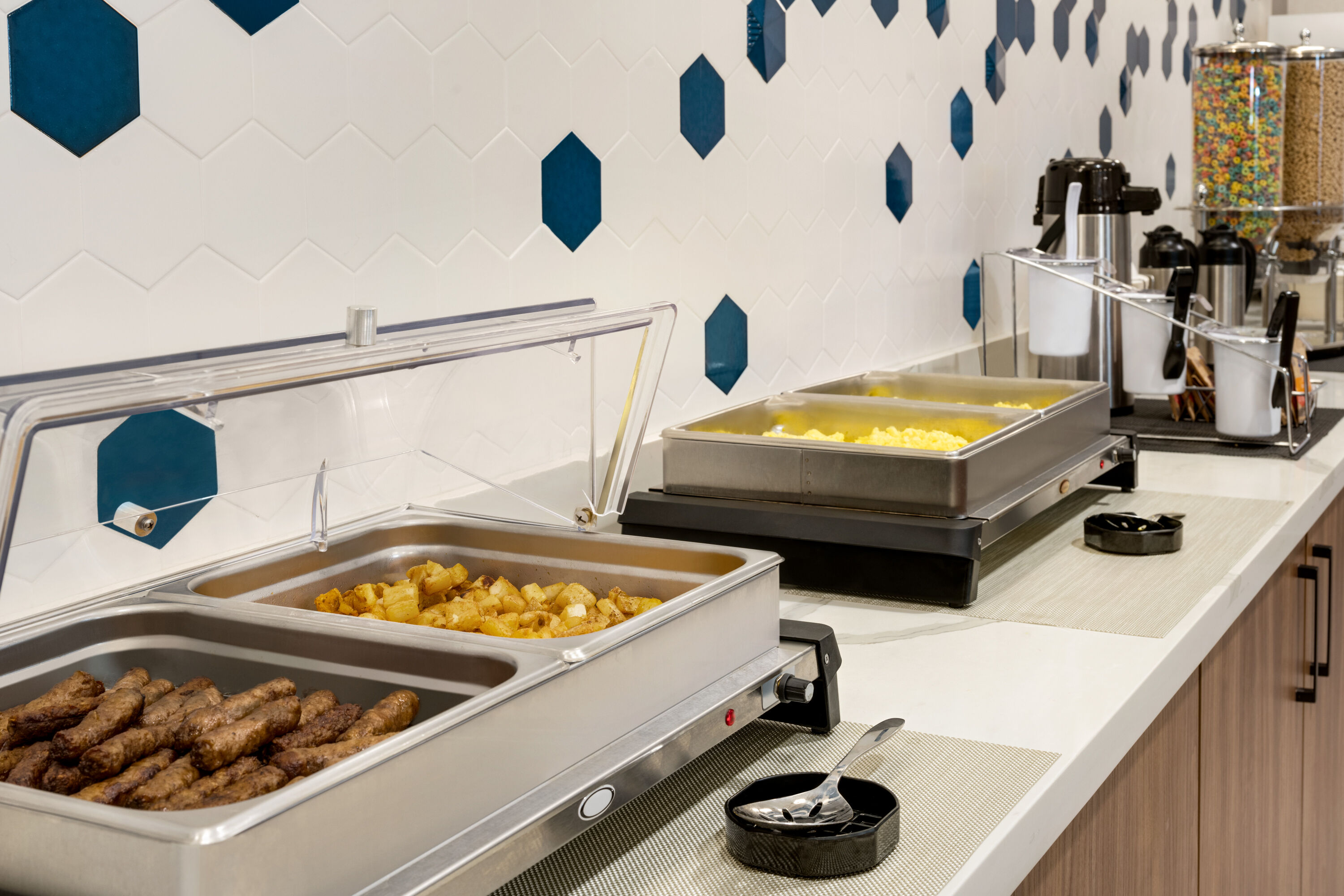 Free breakfast at La Quinta Inn & Suites by Wyndham Denver Parker in Parker, Colorado