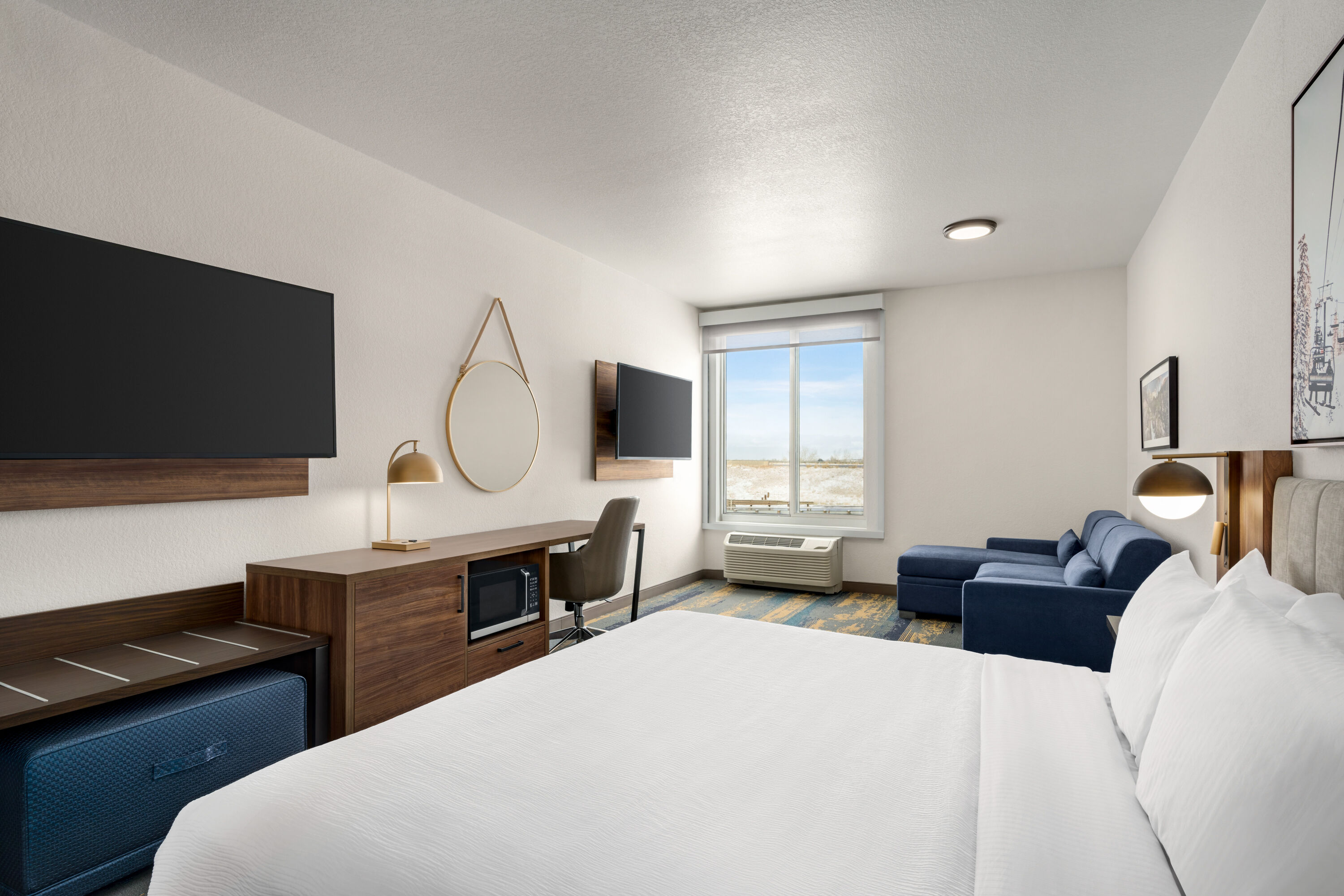 Guest room at the La Quinta Inn & Suites by Wyndham Denver Parker in Parker, Colorado