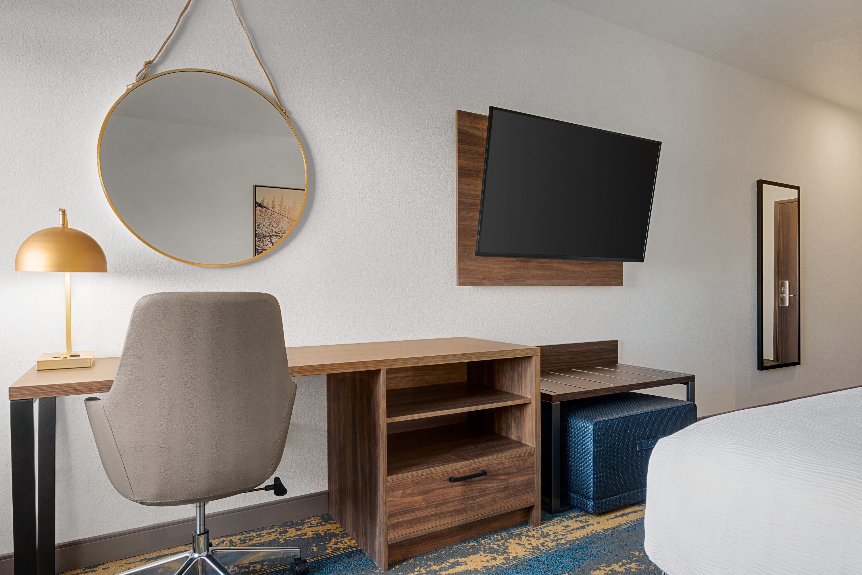Guest room at the La Quinta Inn & Suites by Wyndham Denver Parker in Parker, Colorado