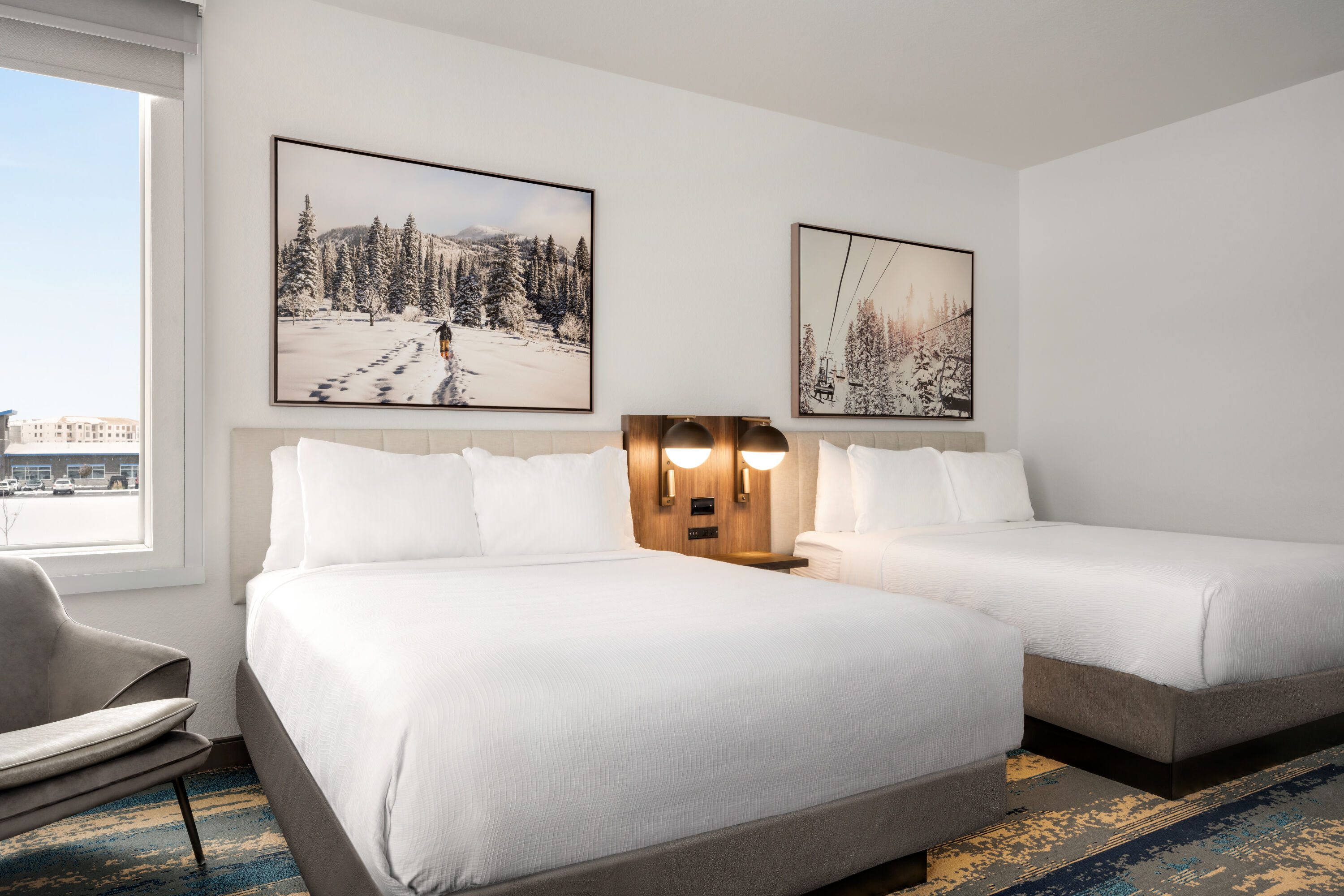 Guest room at the La Quinta Inn & Suites by Wyndham Denver Parker in Parker, Colorado