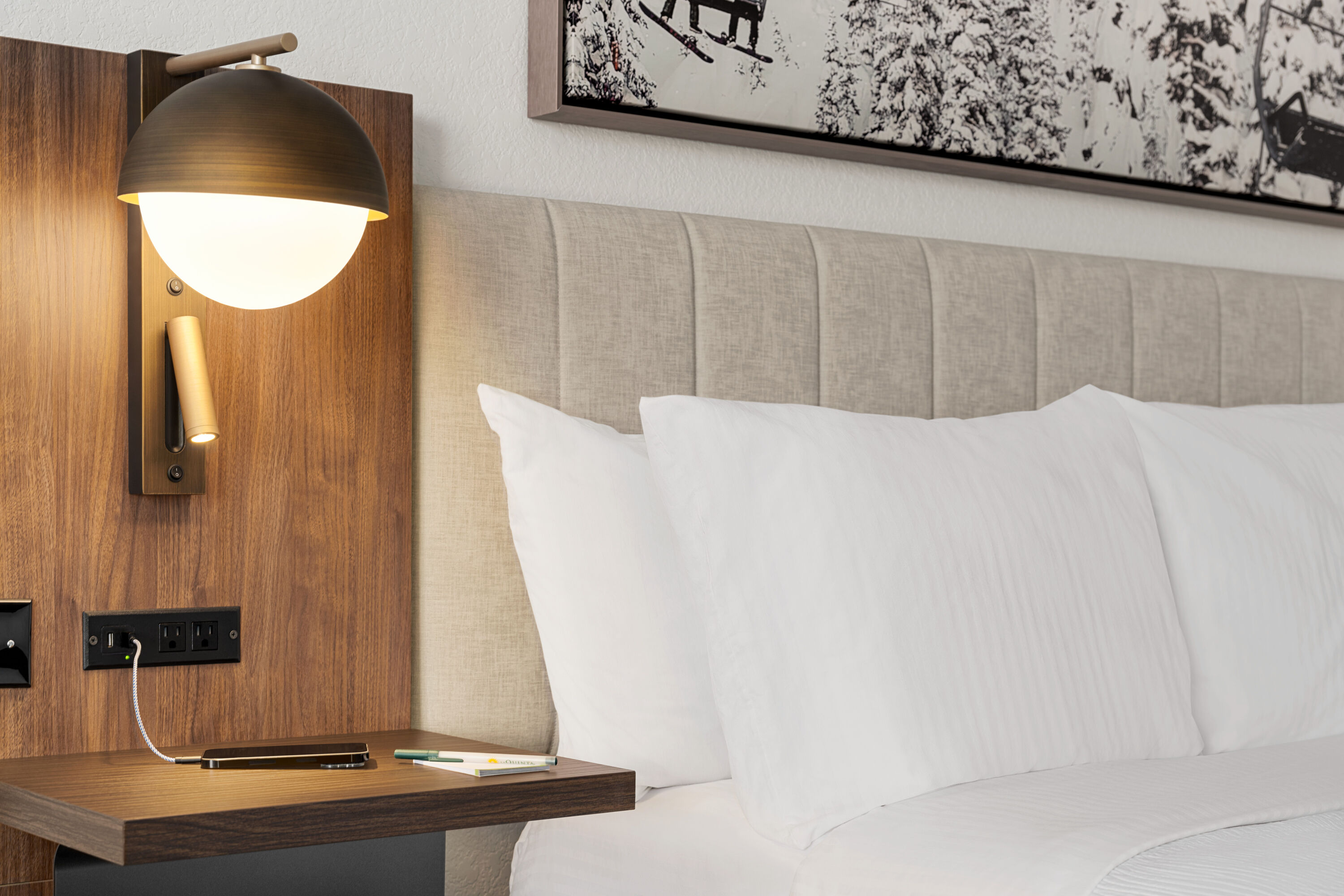 Guest room at the La Quinta Inn & Suites by Wyndham Denver Parker in Parker, Colorado