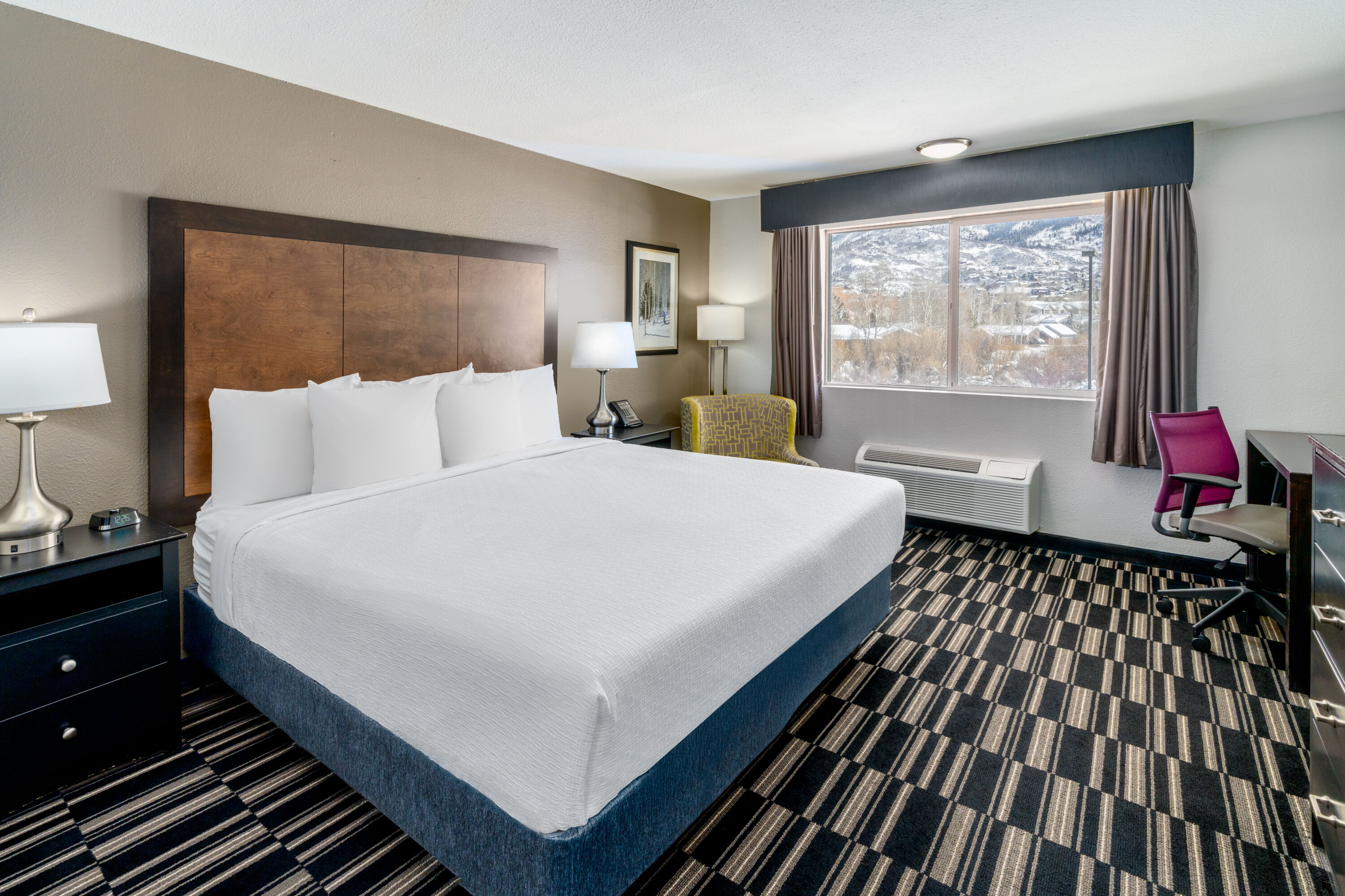 Guest room at the La Quinta Inn by Wyndham Steamboat Springs in Steamboat Springs, Colorado