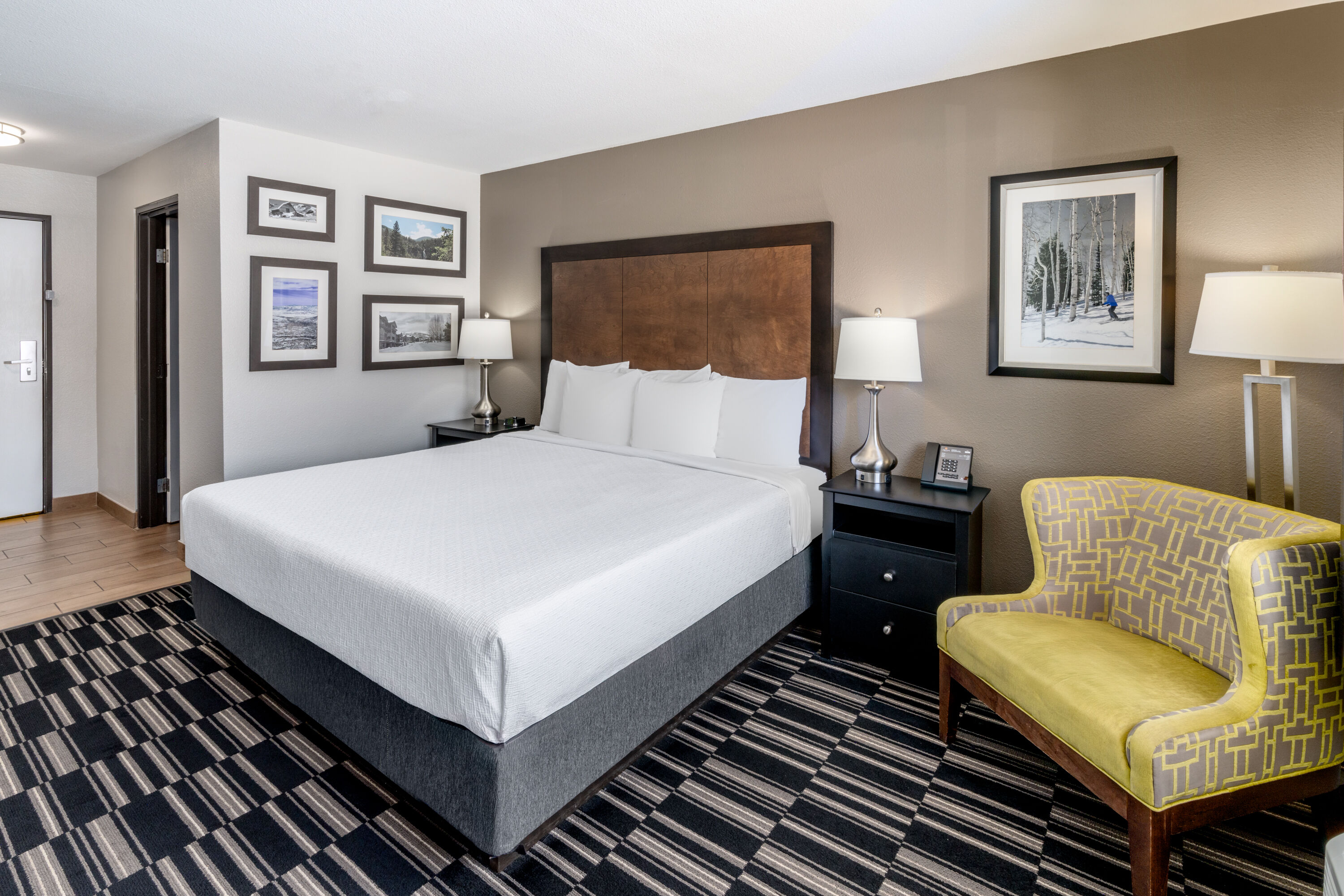 Guest room at the La Quinta Inn by Wyndham Steamboat Springs in Steamboat Springs, Colorado