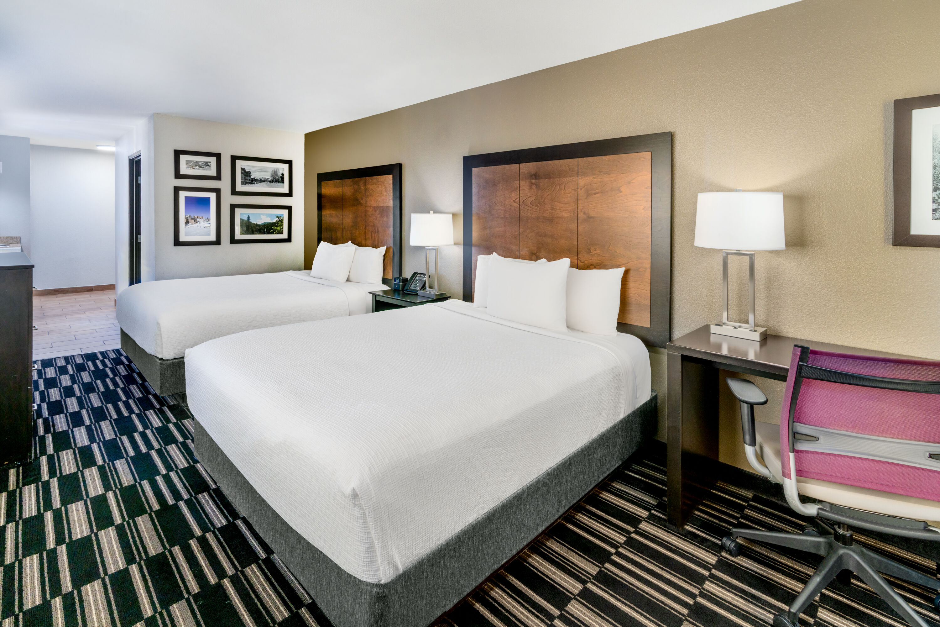 Guest room at the La Quinta Inn by Wyndham Steamboat Springs in Steamboat Springs, Colorado