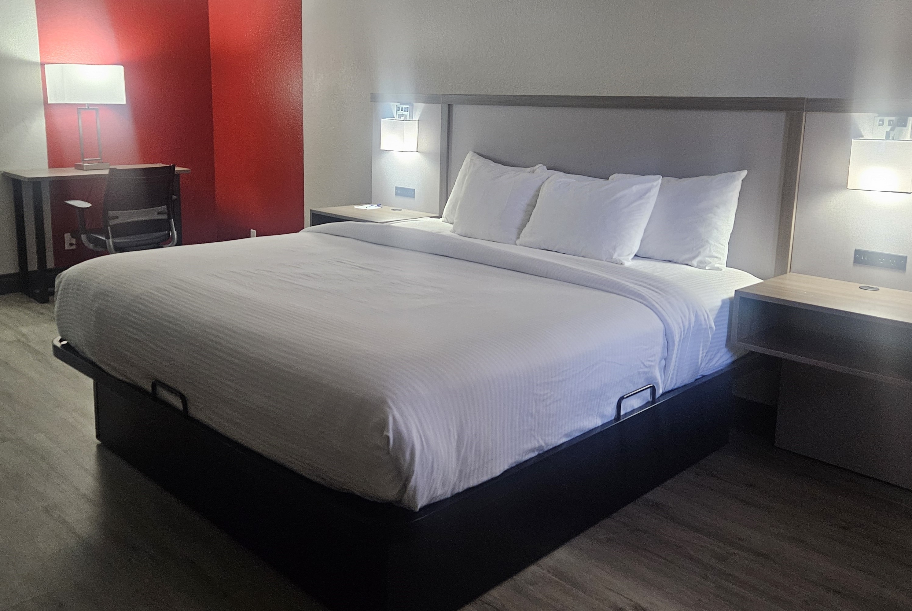 Guest room at the La Quinta Inn by Wyndham Denver Northglenn in Westminster, Colorado