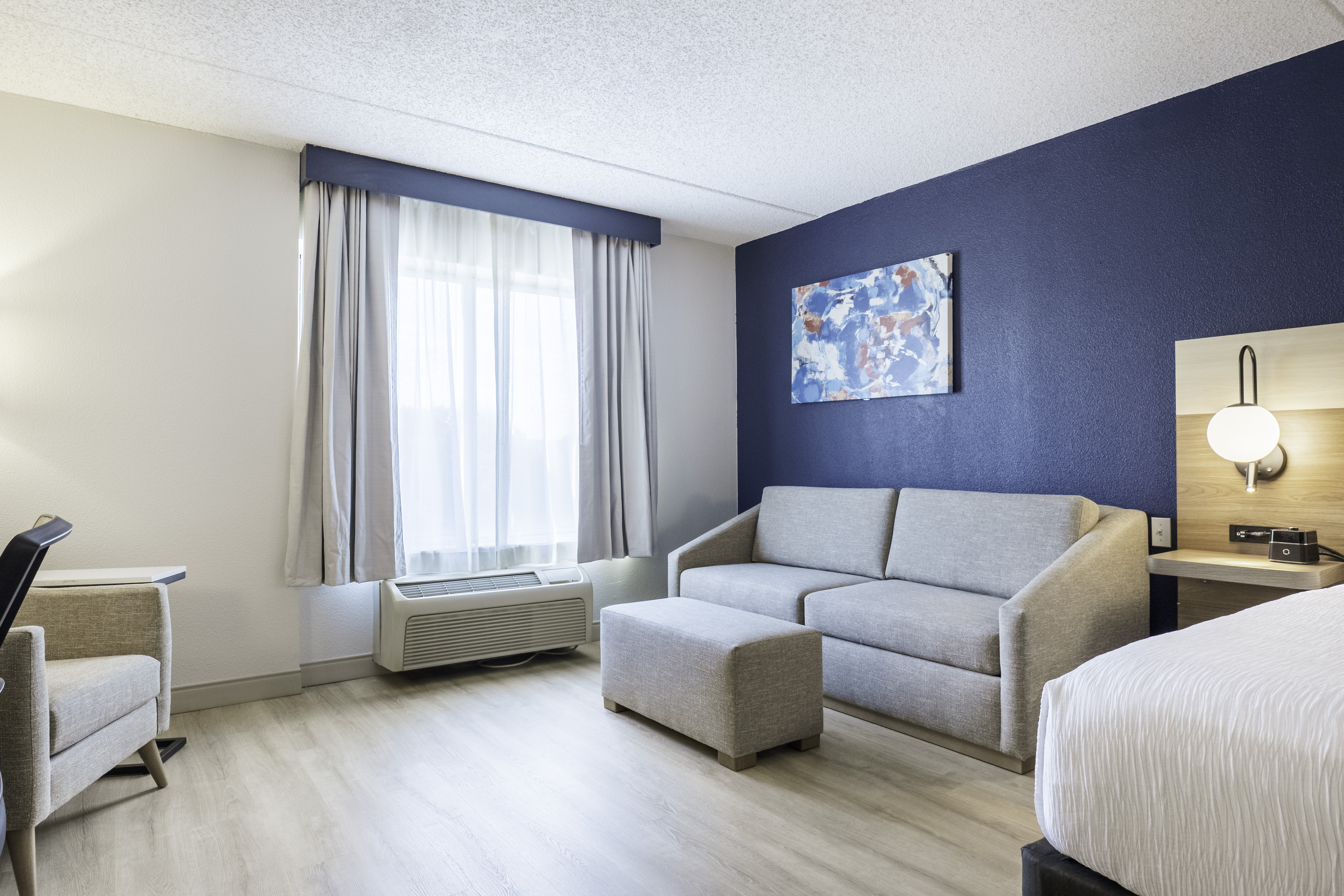 Guest room at the La Quinta Inn & Suites by Wyndham Danbury in Danbury, Connecticut