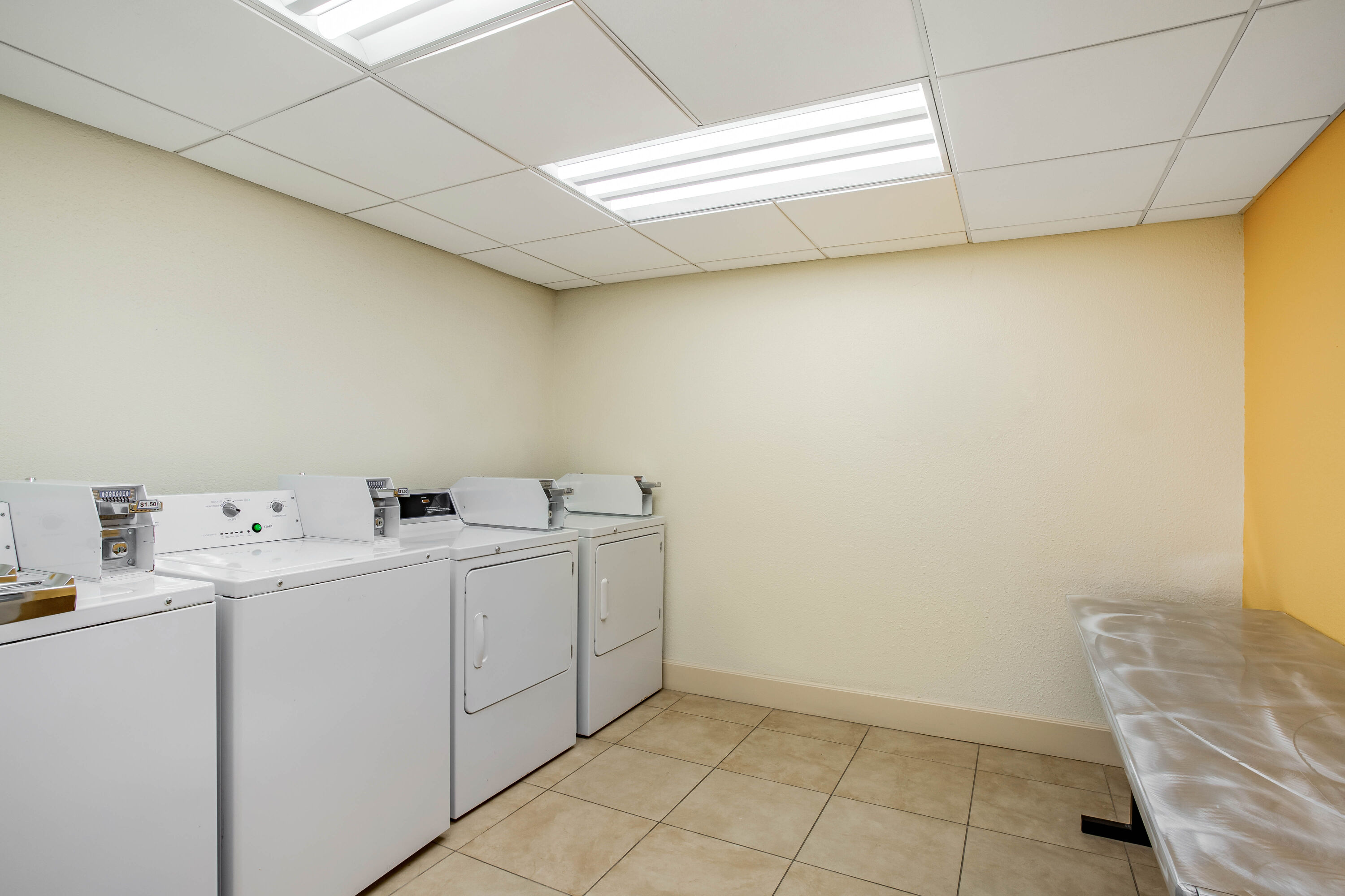 Laundry facilities at La Quinta Inn & Suites by Wyndham Danbury in Danbury, Connecticut