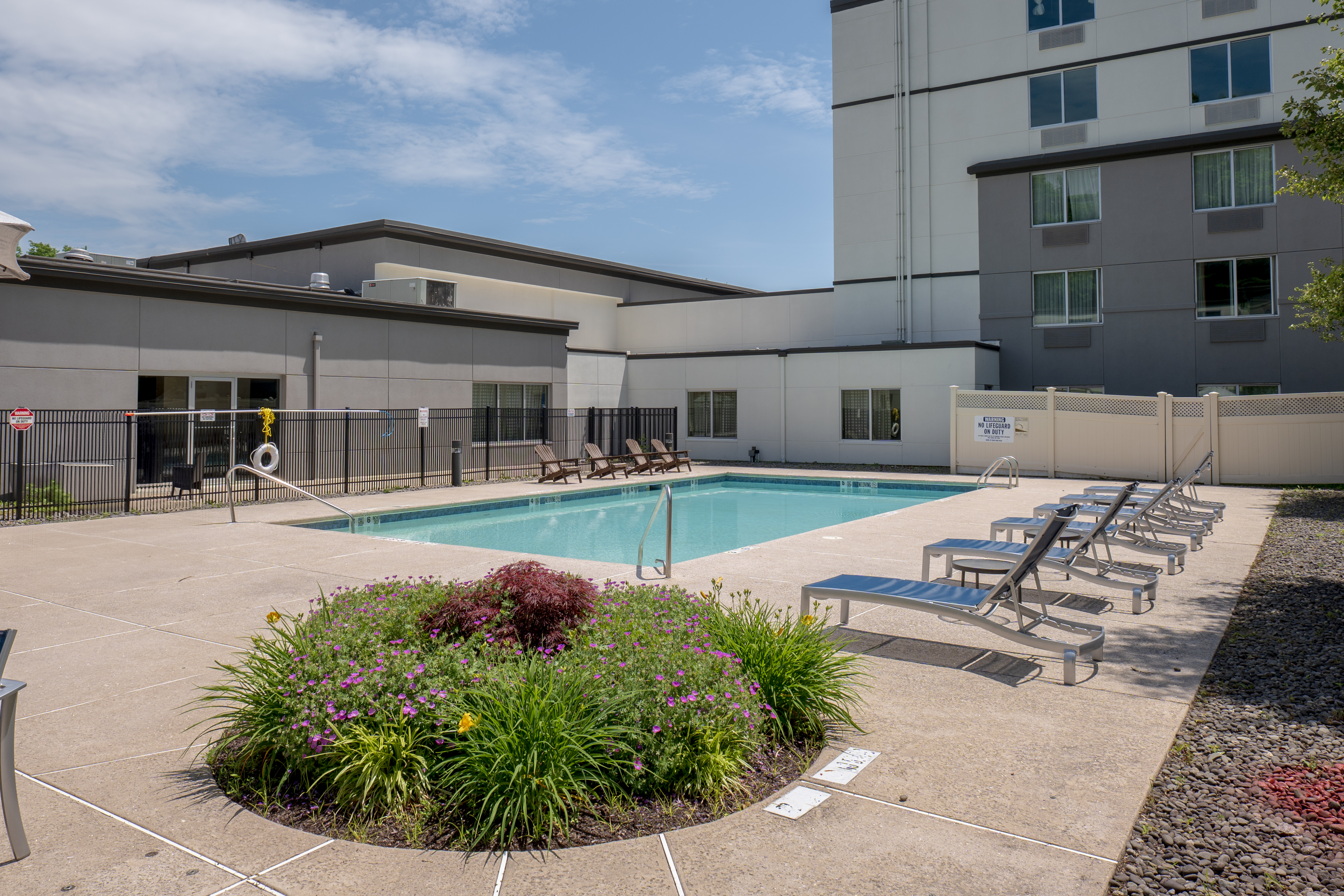 Pool at the La Quinta Inn & Suites by Wyndham Danbury in Danbury, Connecticut