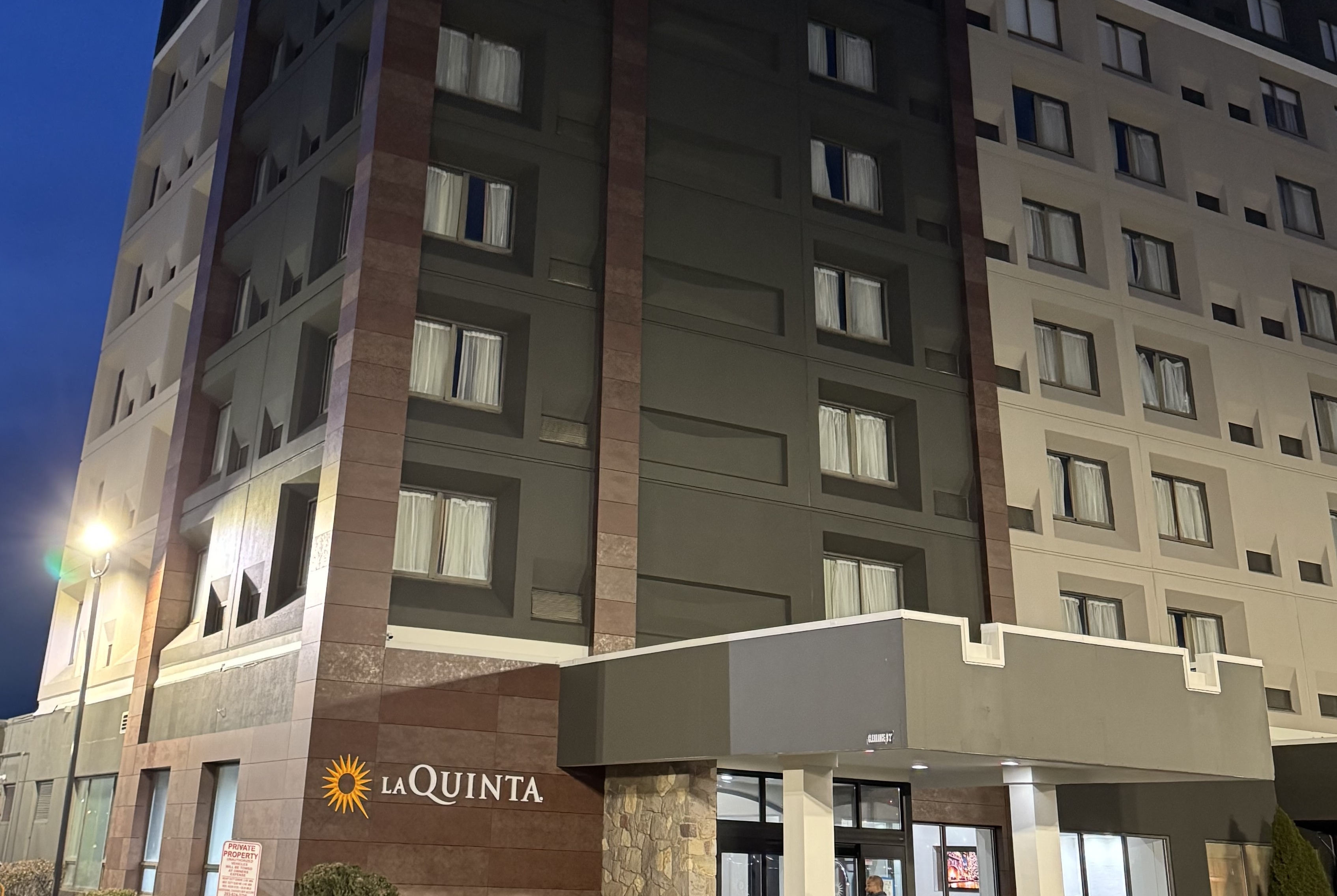 Exterior of La Quinta Inn & Suites by Wyndham New Haven hotel in New Haven, Connecticut