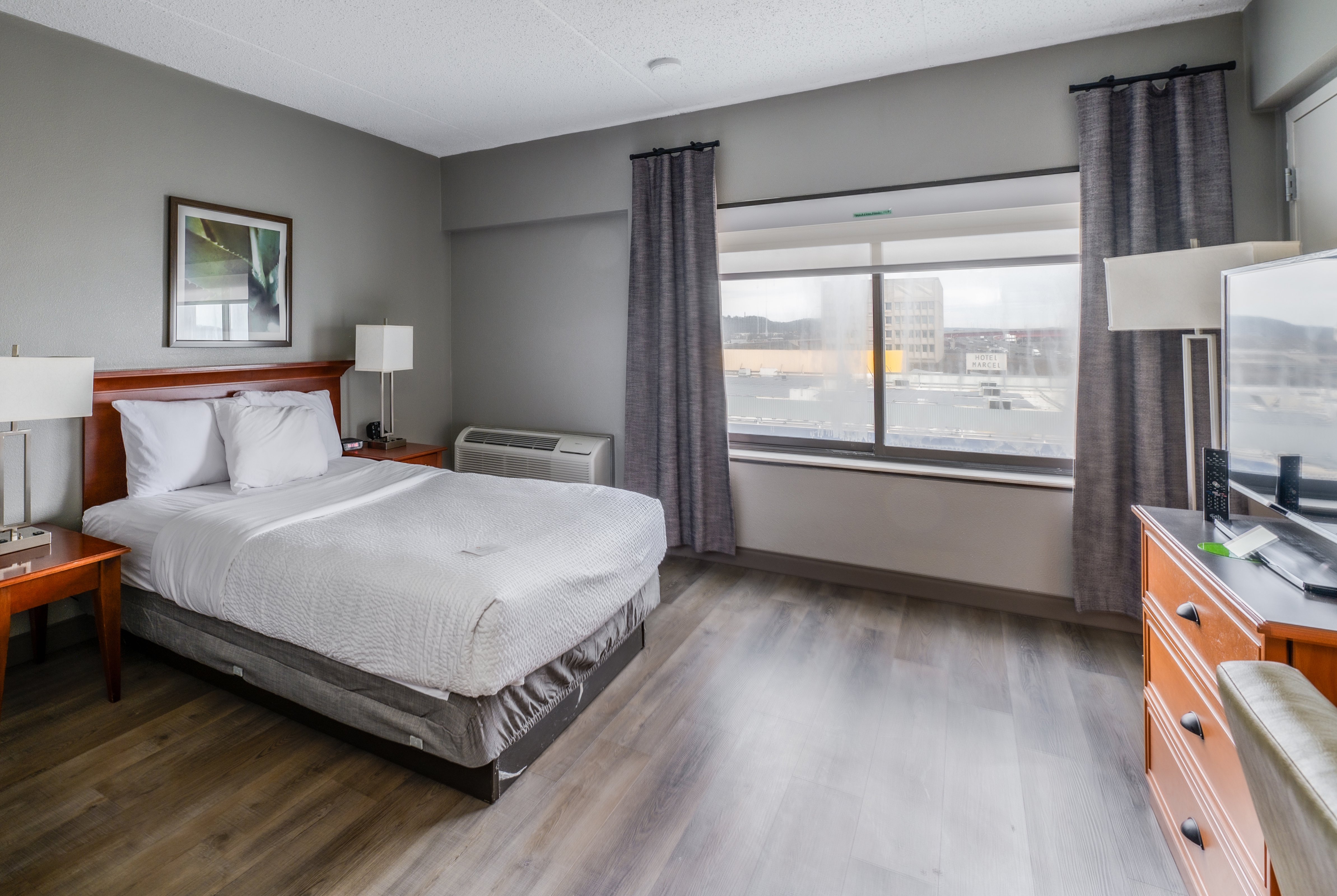 Guest room at the La Quinta Inn & Suites by Wyndham New Haven in New Haven, Connecticut