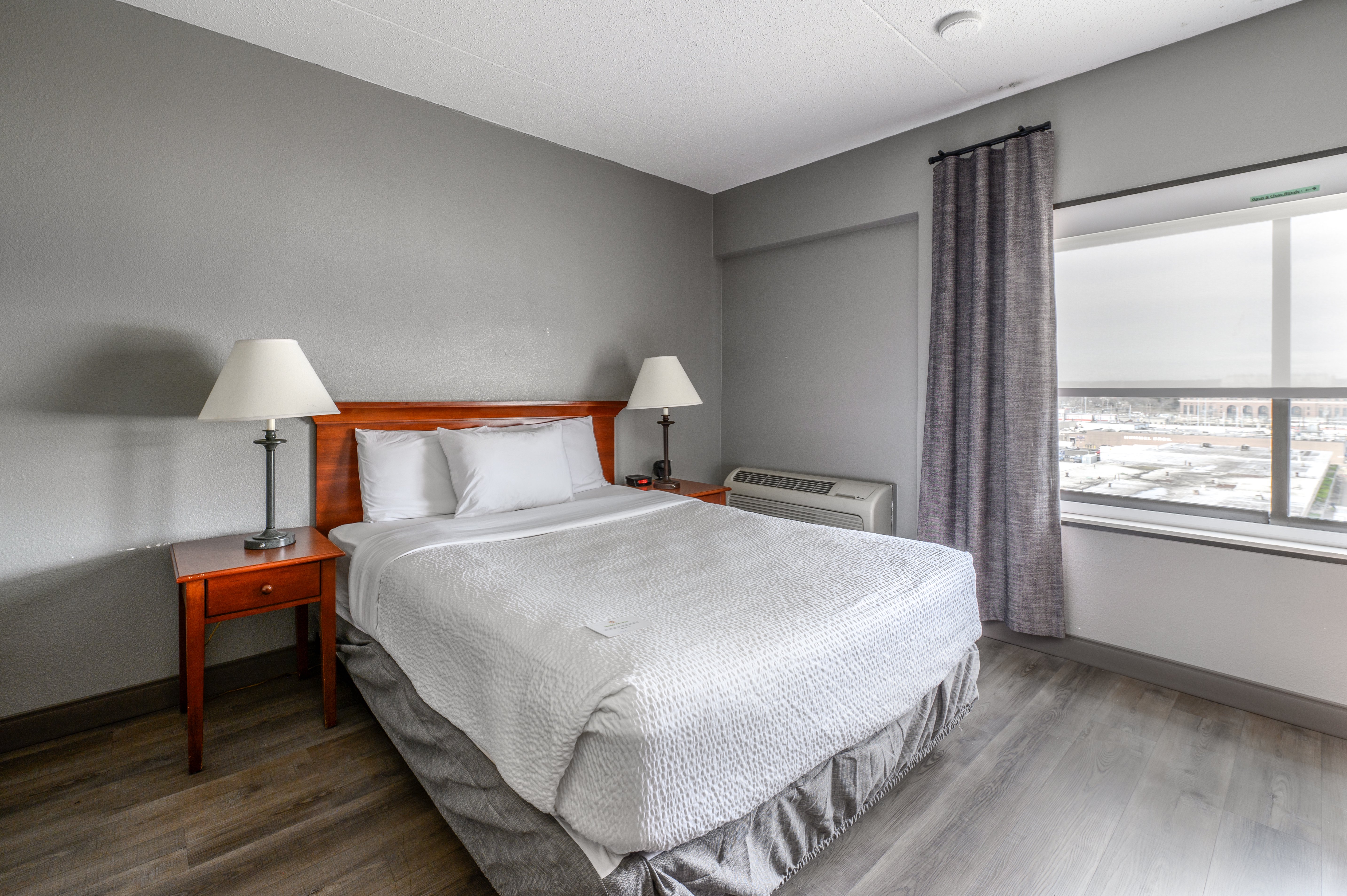 Guest room at the La Quinta Inn & Suites by Wyndham New Haven in New Haven, Connecticut