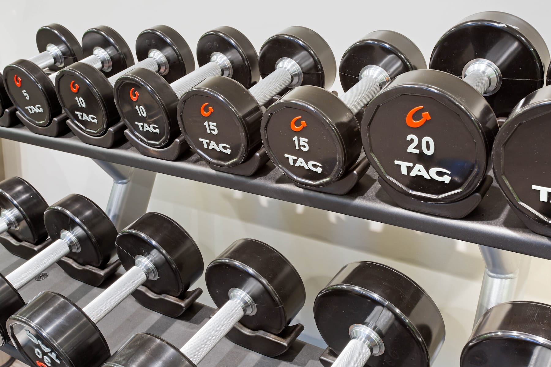 Fitness room at La Quinta Inn & Suites by Wyndham Hartford - Bradley Airport in Windsor Locks, Connecticut