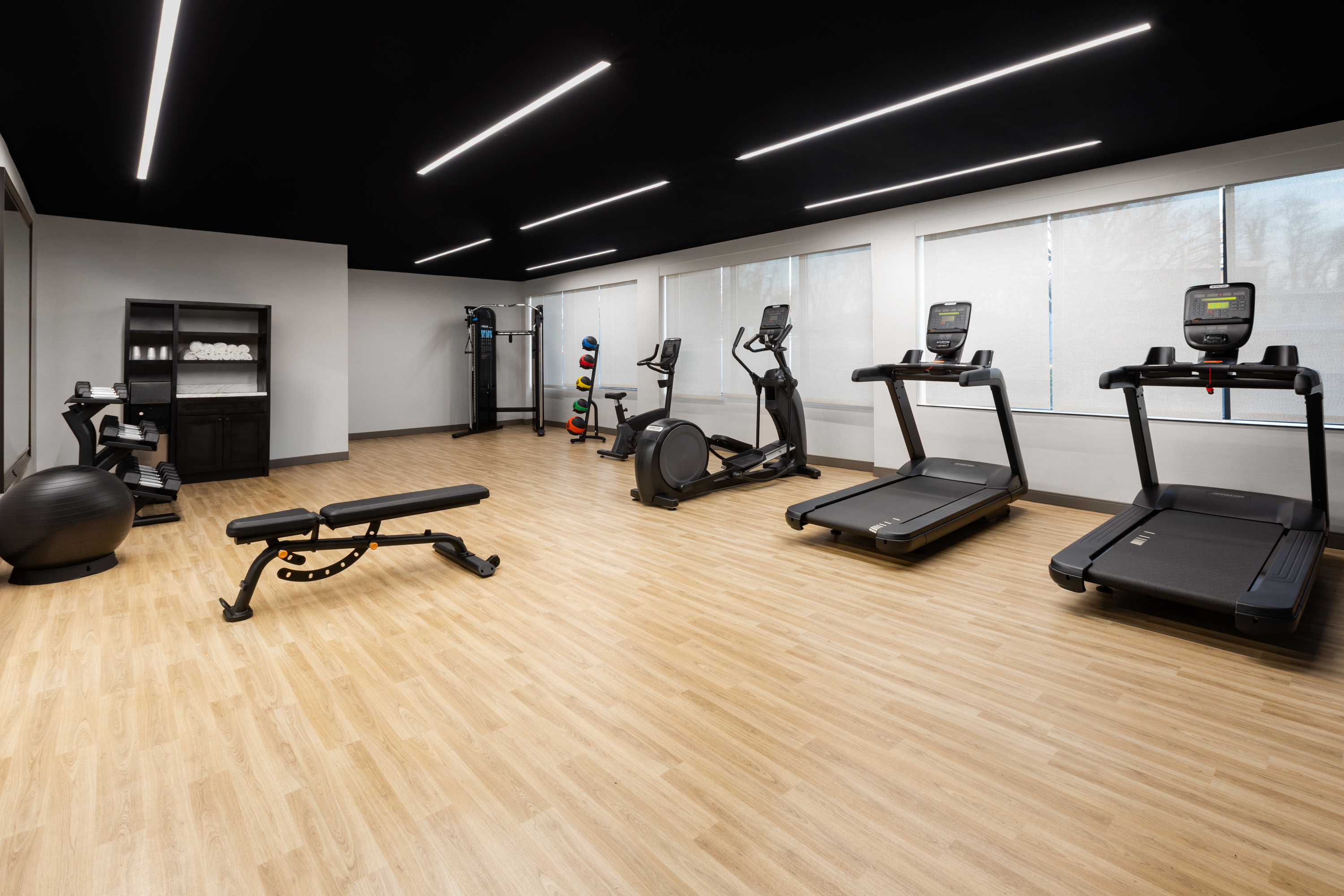 Fitness room at La Quinta Inn & Suites by Wyndham Washington DC-Capital/NoMA in Washington, District Of Columbia