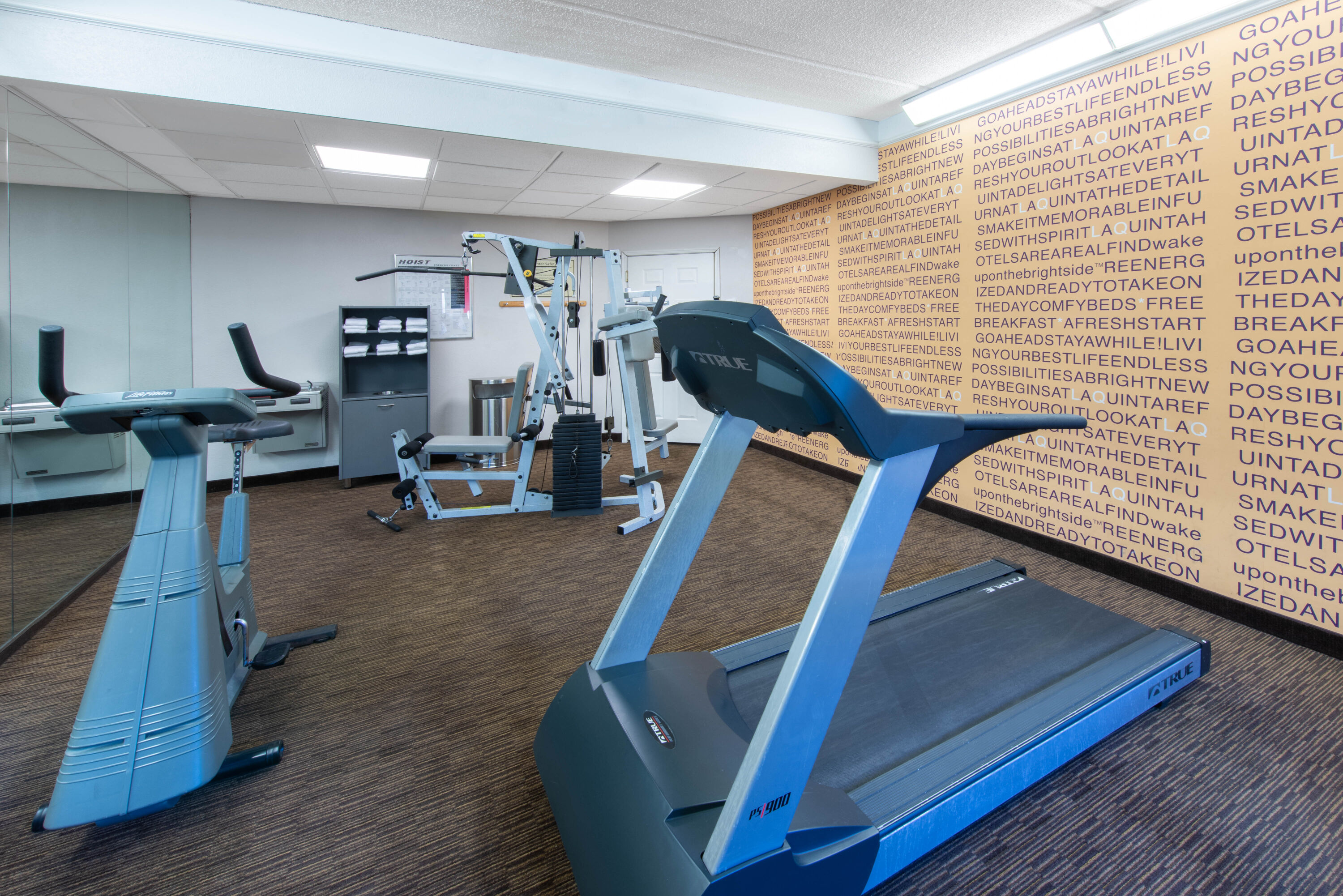 Fitness room at La Quinta Inn & Suites by Wyndham Tampa Brandon Regency Park in Brandon, Florida