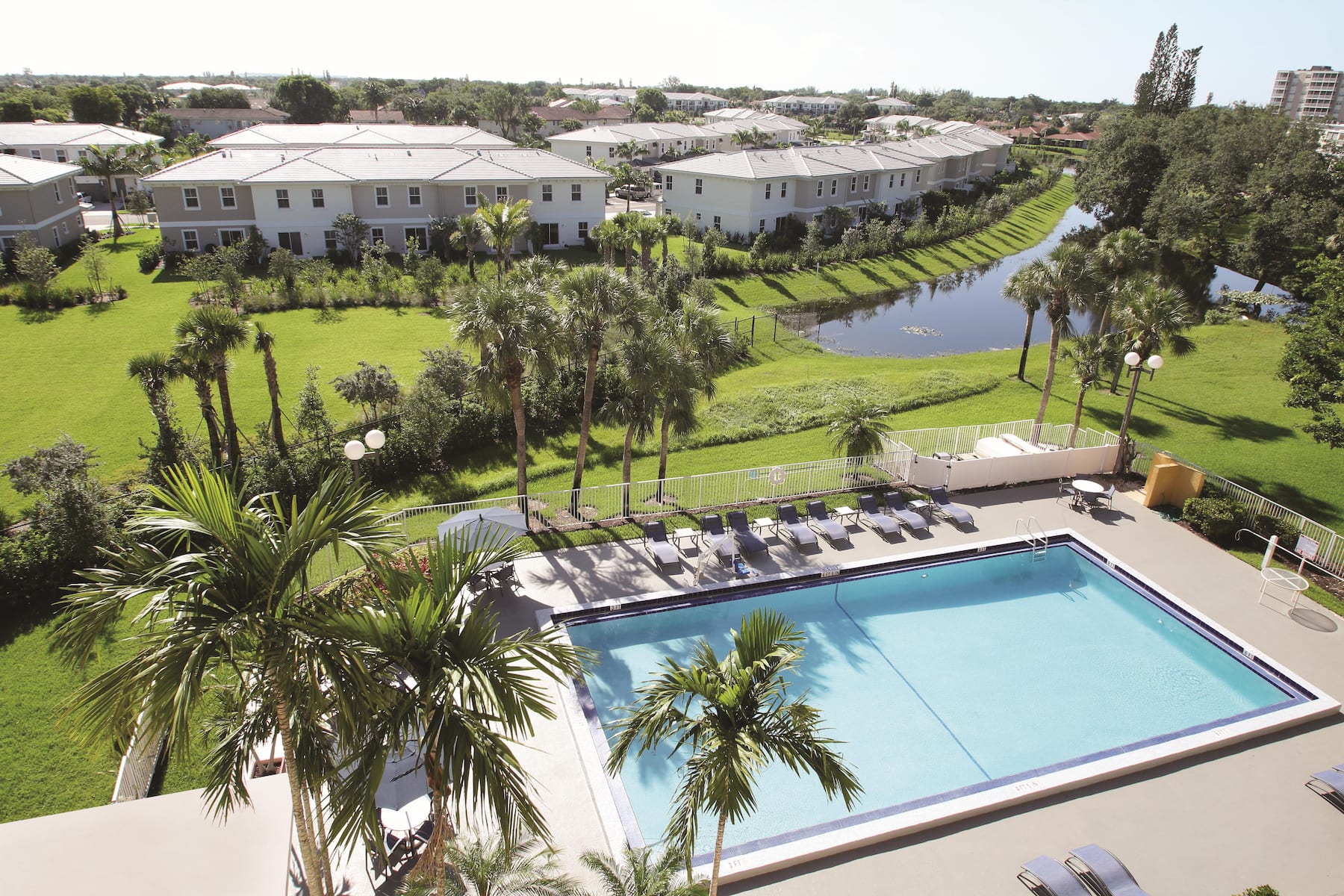 Pool at the La Quinta Inn & Suites by Wyndham Coral Springs Univ Dr in Coral...