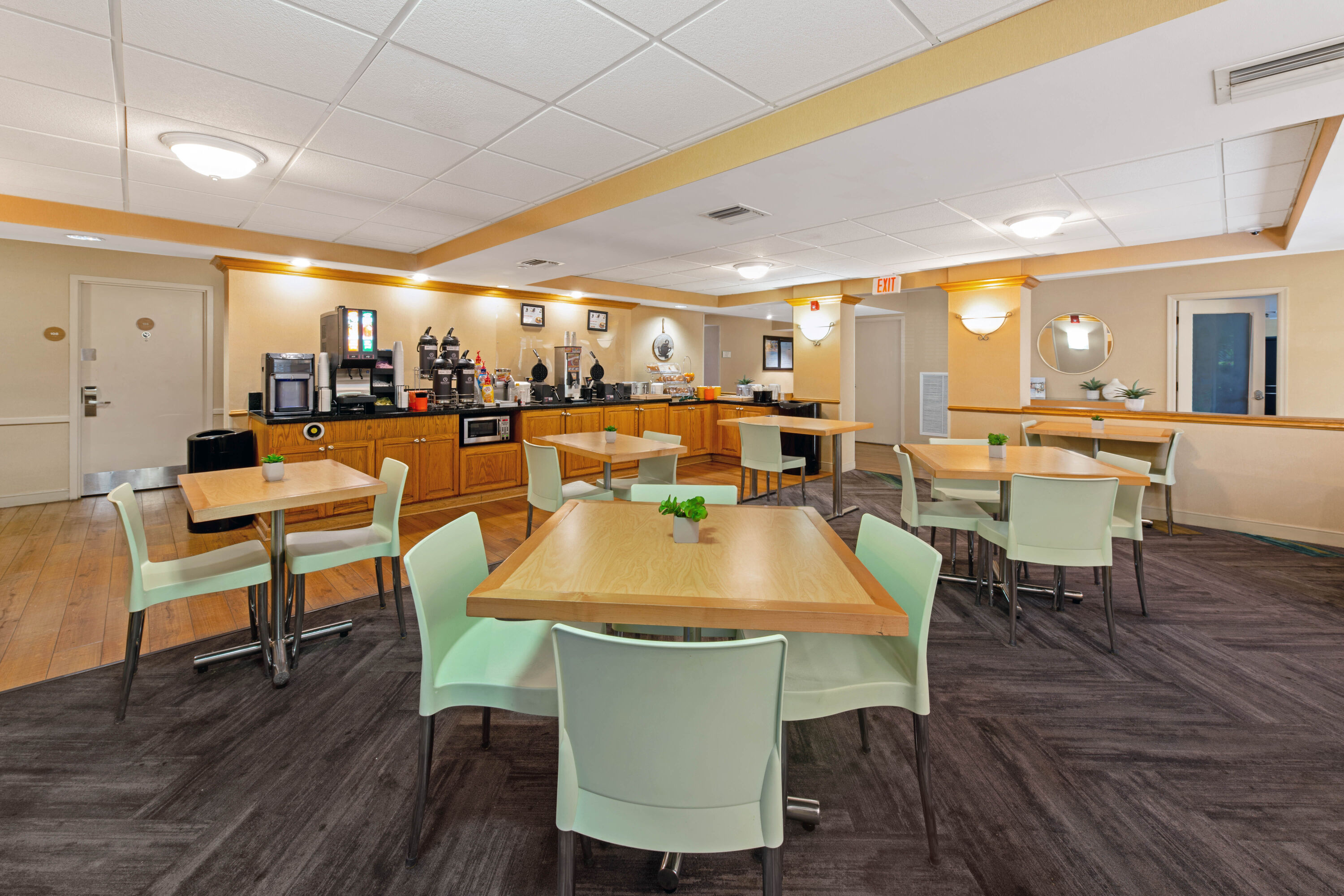 Free breakfast at La Quinta Inn & Suites by Wyndham Coral Springs South in Coral Springs, Florida