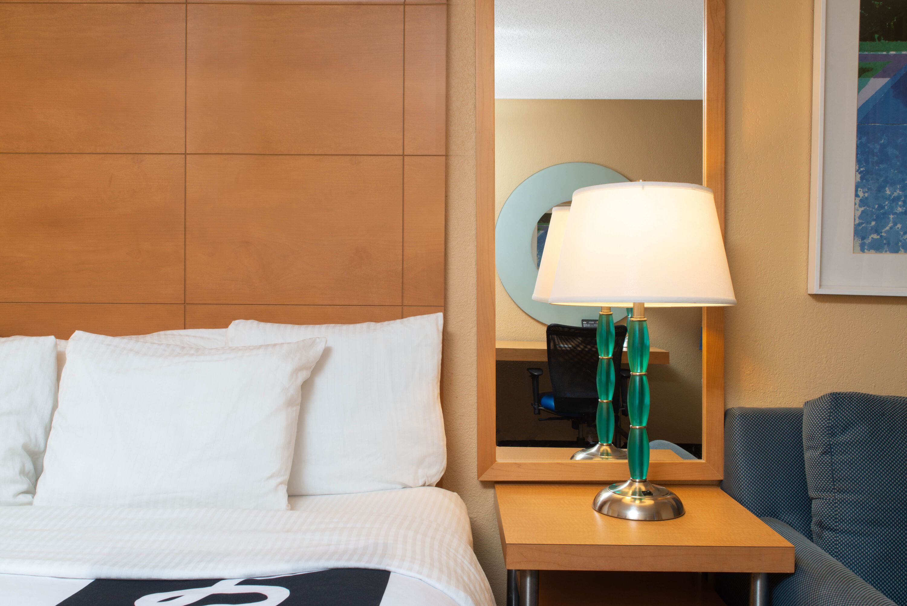 Guest room feature at the La Quinta Inn & Suites by Wyndham Deerfield Beach I-95 in Deerfield Beach, Florida