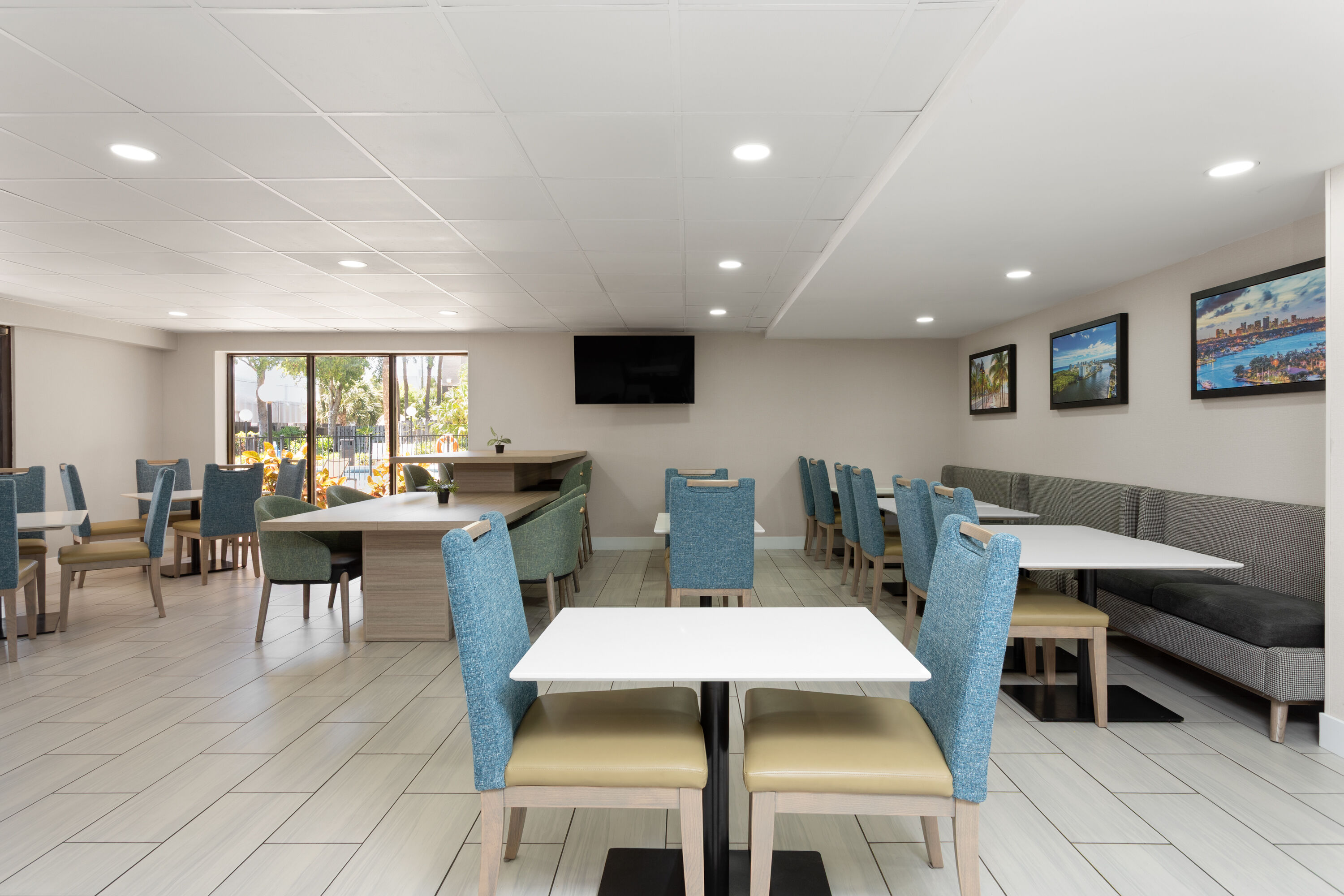 Free breakfast at La Quinta Inn & Suites by Wyndham Ft Lauderdale Cypress Cr in Fort Lauderdale, Florida