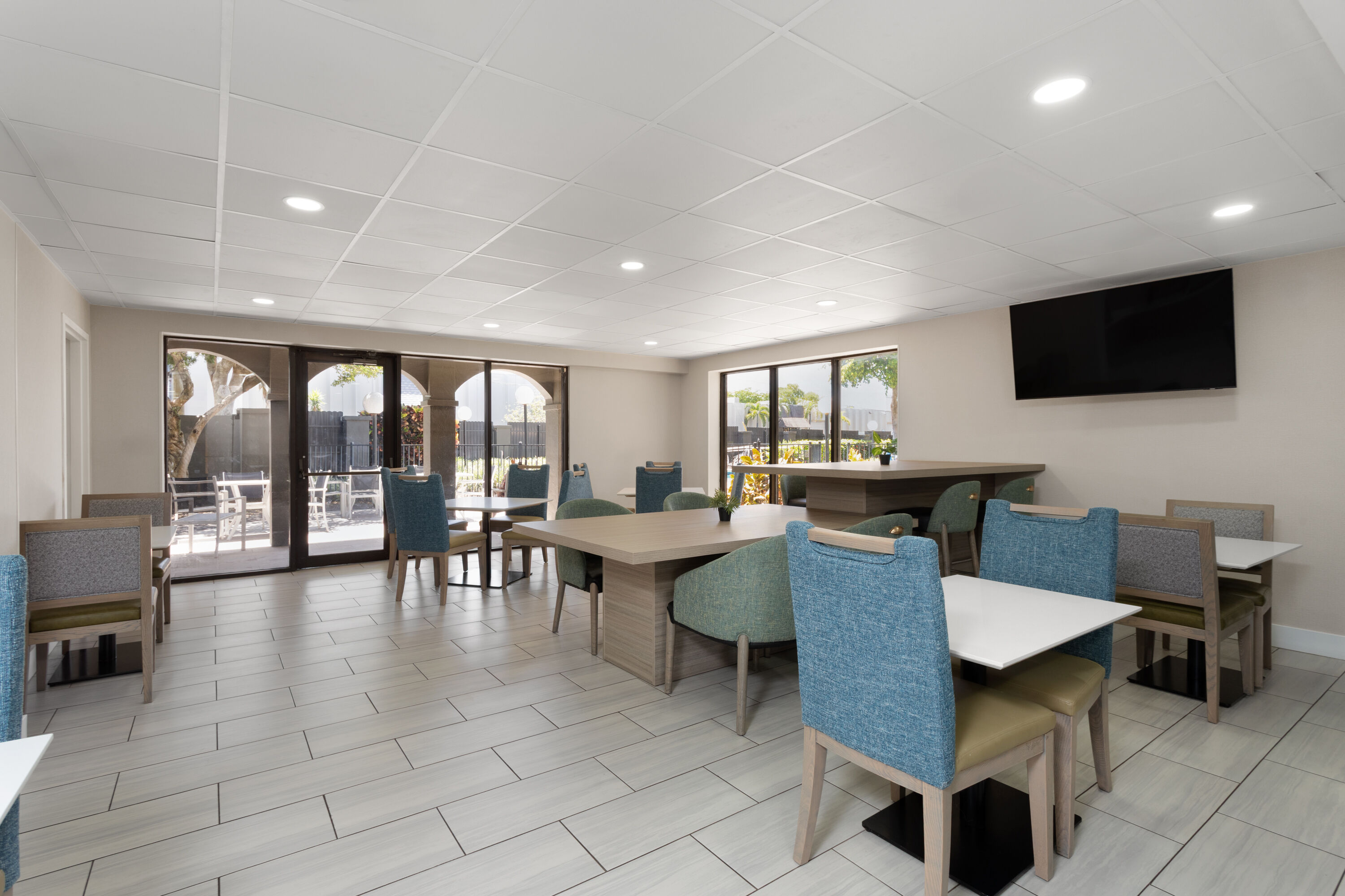 Free breakfast at La Quinta Inn & Suites by Wyndham Ft Lauderdale Cypress Cr in Fort Lauderdale, Florida